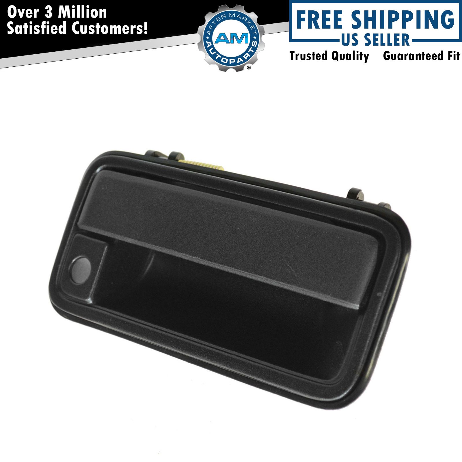 Door Handle Outside Exterior Black Front Passenger Right RH for GM Pickup Truck