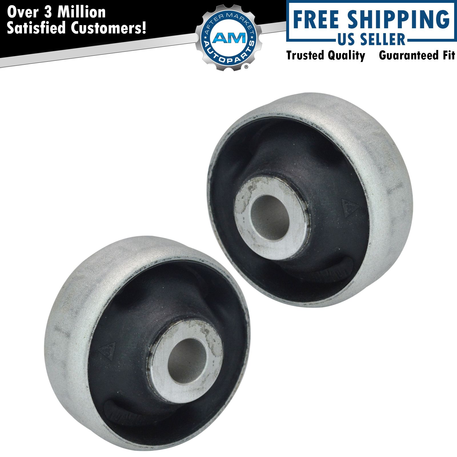 Lower Rearward Control Arm Bushings Pair Set NEW for Audi VW