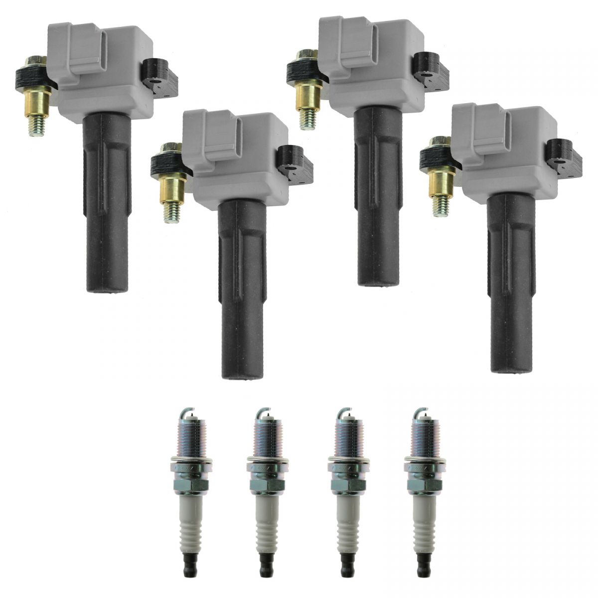 Engine Ignition Coil & Spark Plug Kit Set Direct Fit for Impreza 92X 2