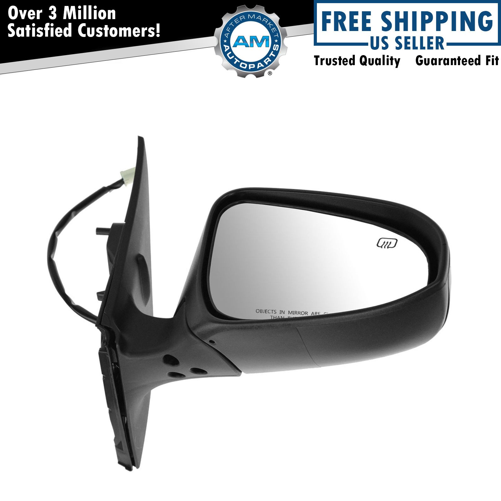 Mirror Power Heated RH Right Passenger Side for Toyota Corolla