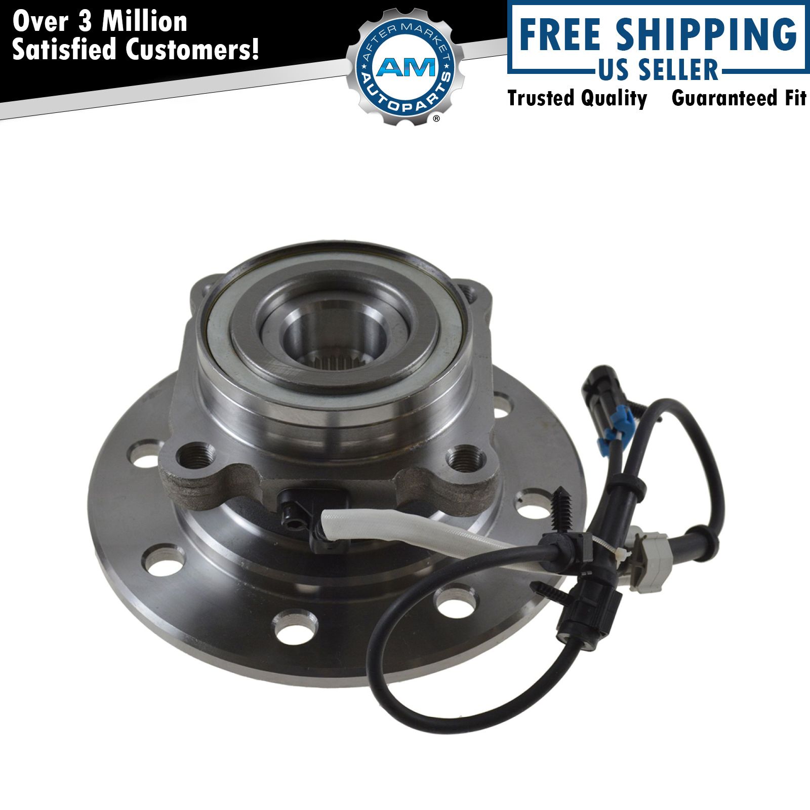 Front Wheel Hub & Bearing NEW for Chevy GMC K2500 K3500 4WD 4x4 8 Lug