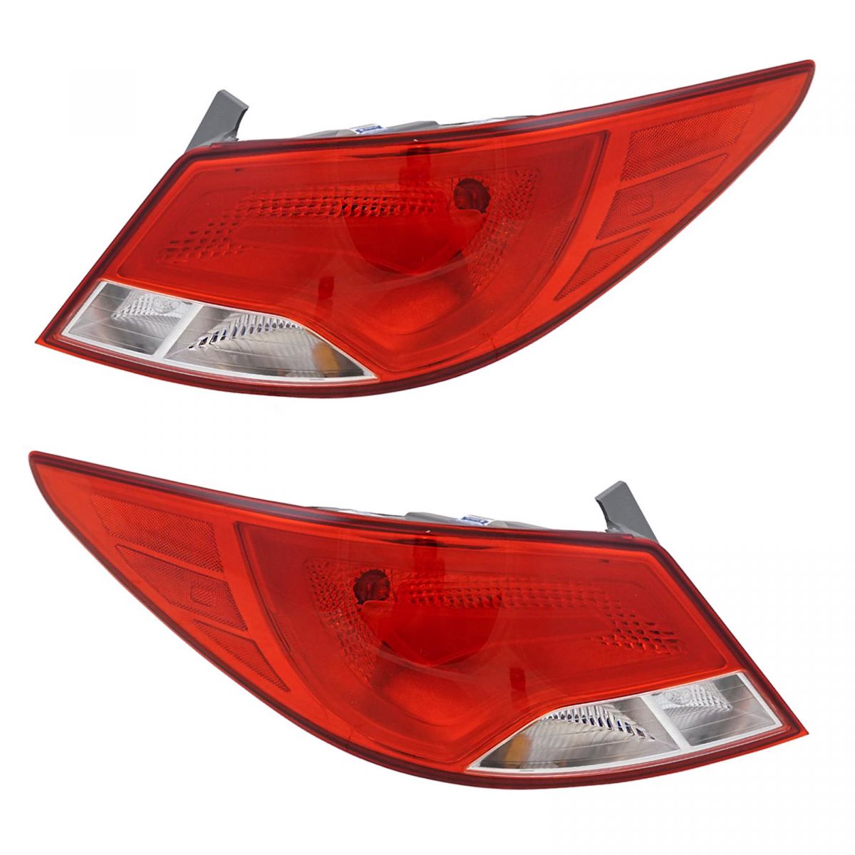 Rear Outer Tail Light Lamp Assembly LH RH Kit Pair Set for Hyundai