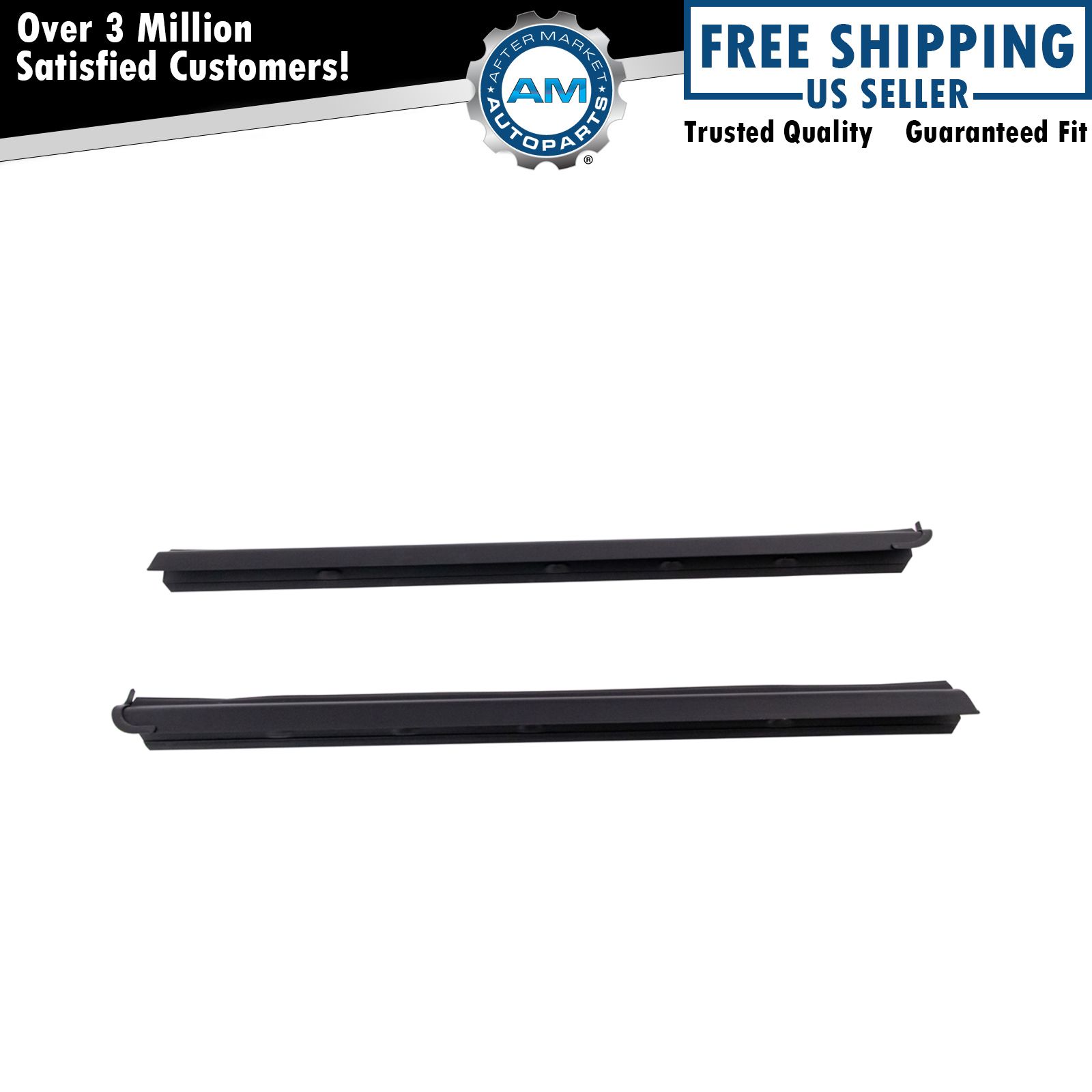 Front Outer Window Belt Molding Weatherstrip Seal Pair for Ranger