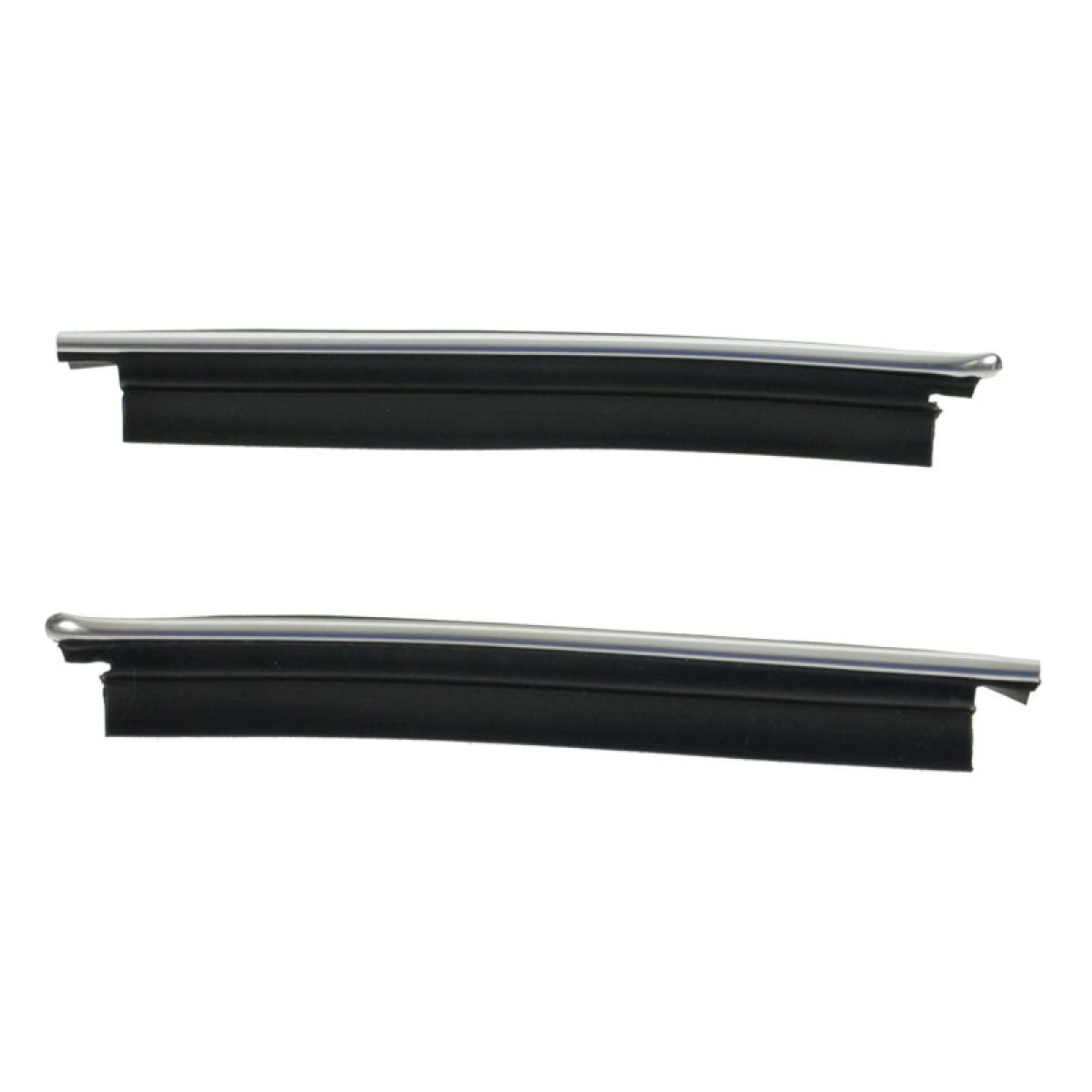 1/4 Quarter Window Outer Belt Molding Pair Set for El Camino Caballero