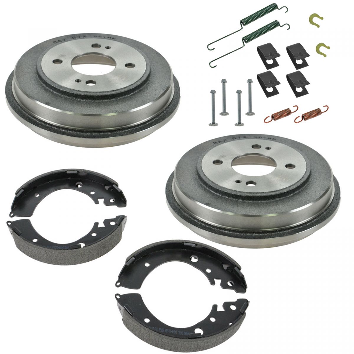 Rear Brake Drum Shoes & Hardware Kit Set for Honda Civic 1.7L New eBay