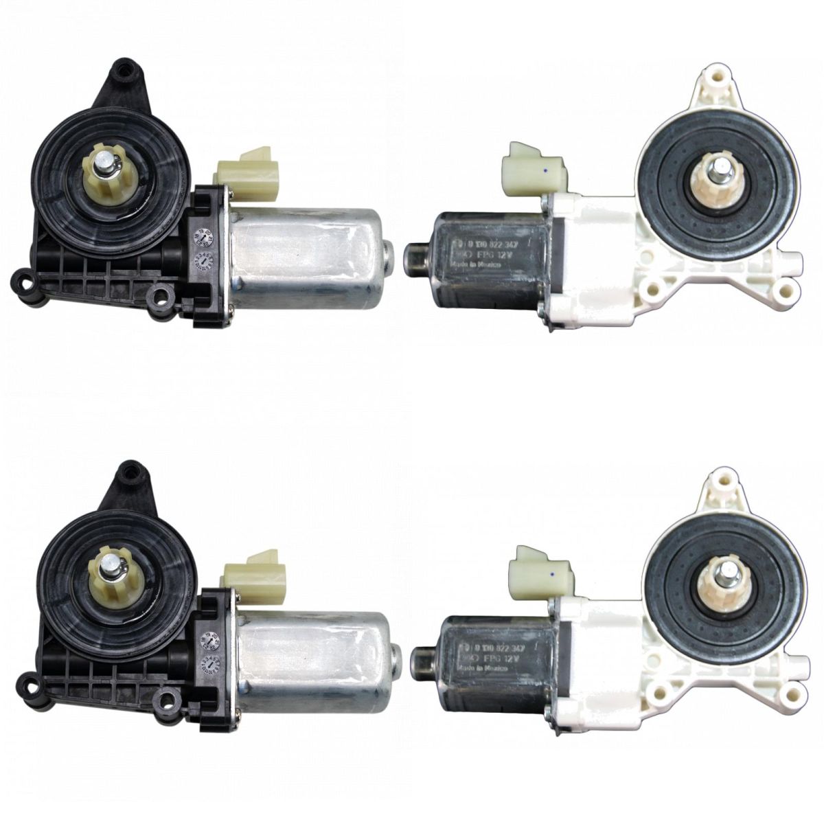 Power Window Motor Kit Set of 4 Front & Rear for Escalade Silverado Tahoe Sierra