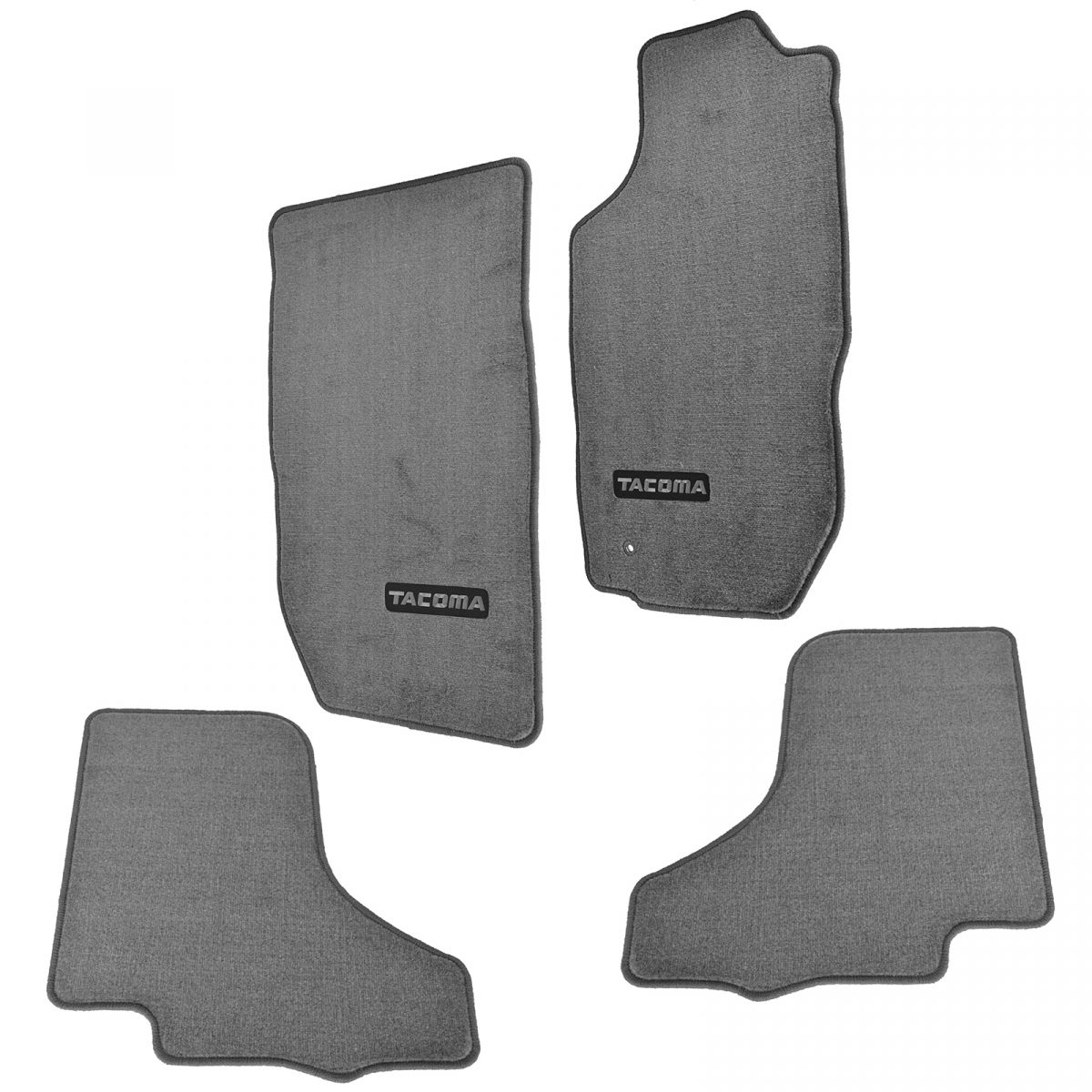 Oem Carpet Floor Mats Front Rear Lh Rh Light Gray Set Of 4 For