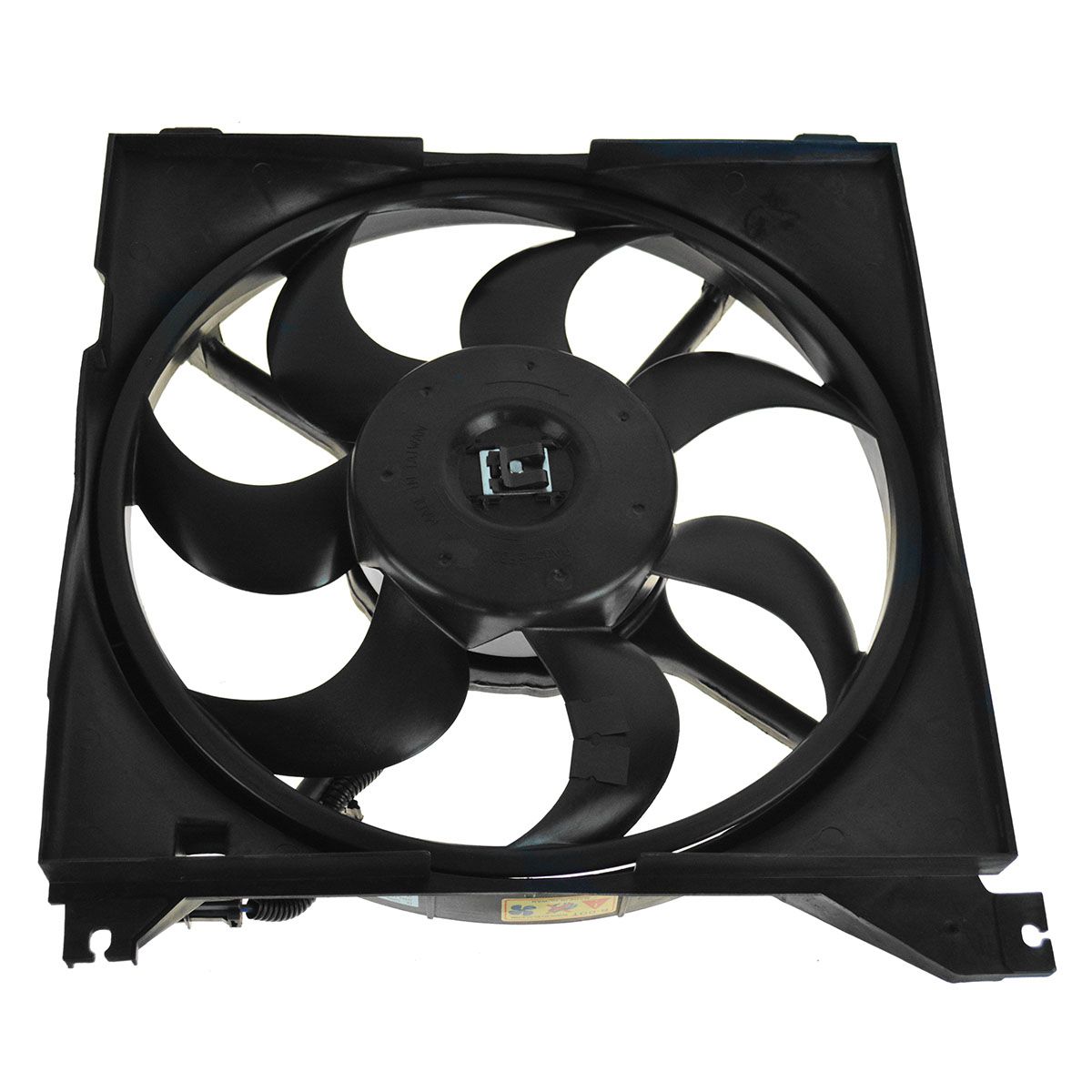 Radiator & AC Condenser Cooling Fan Assembly Pair for 0102 Hyundai