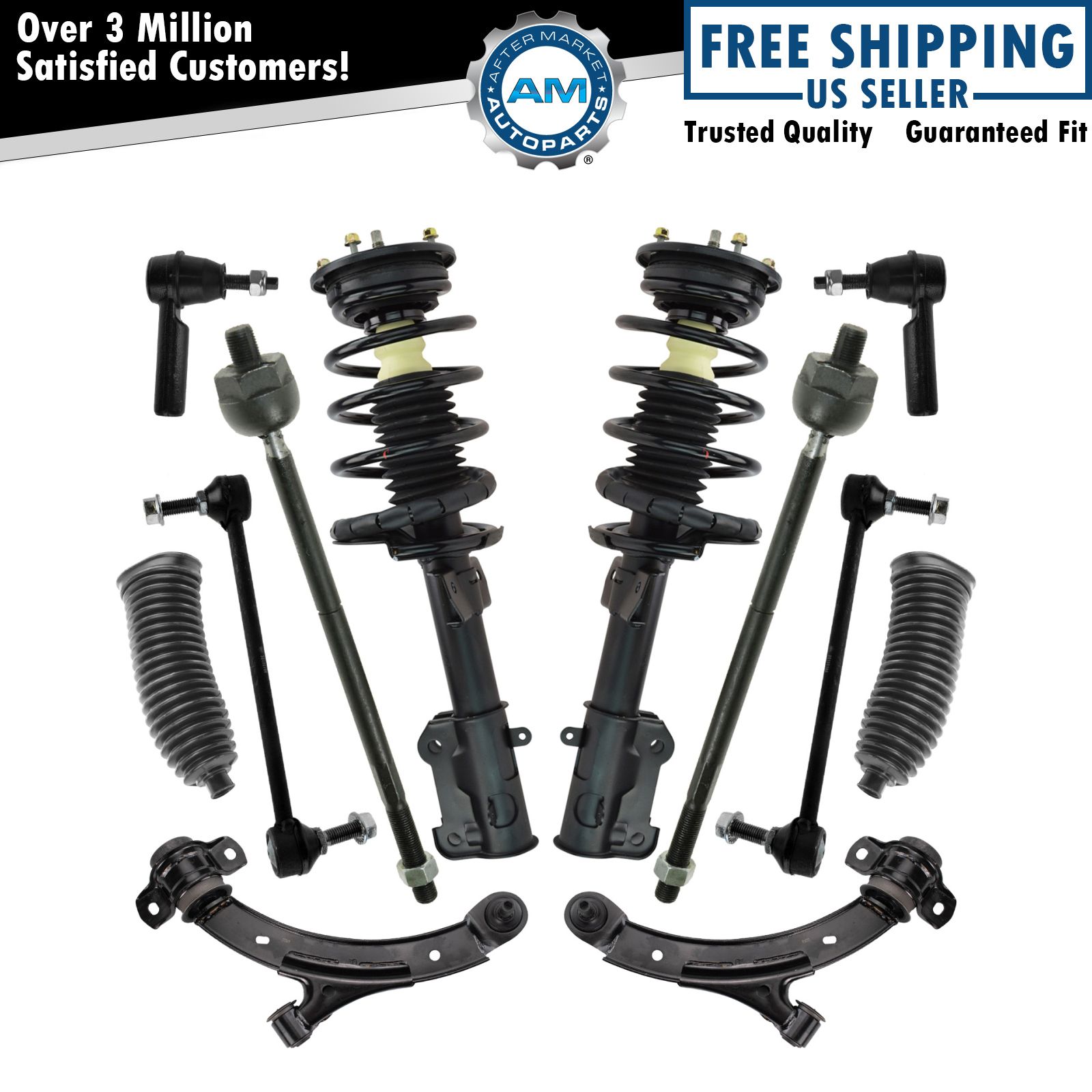 <b>12 Piece Steering & Suspension Kit</b>