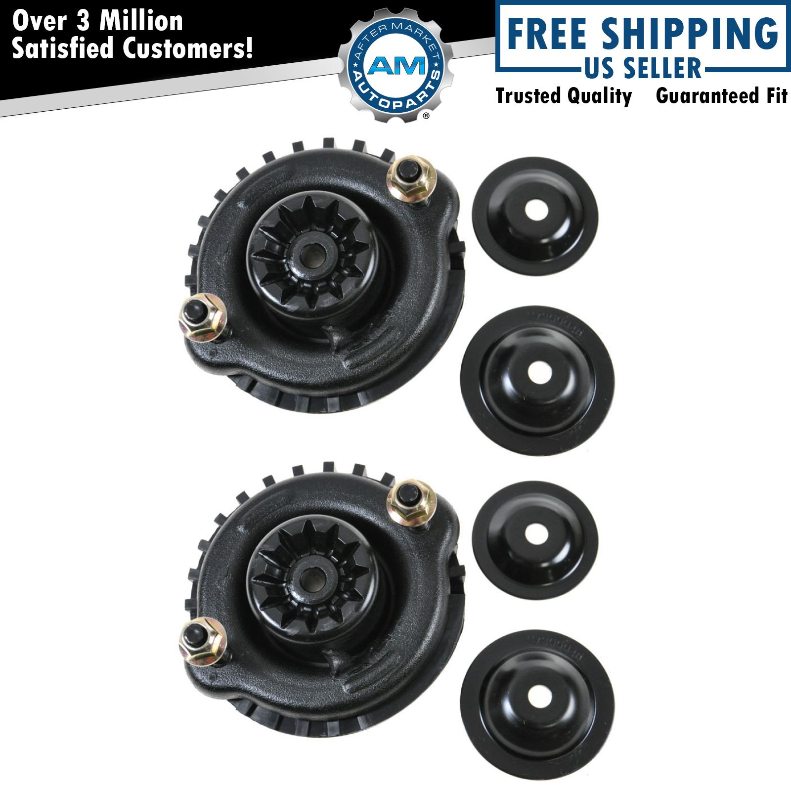 Front Upper Strut Mount Pair for Buick GMC Chevy Isuzu Olds