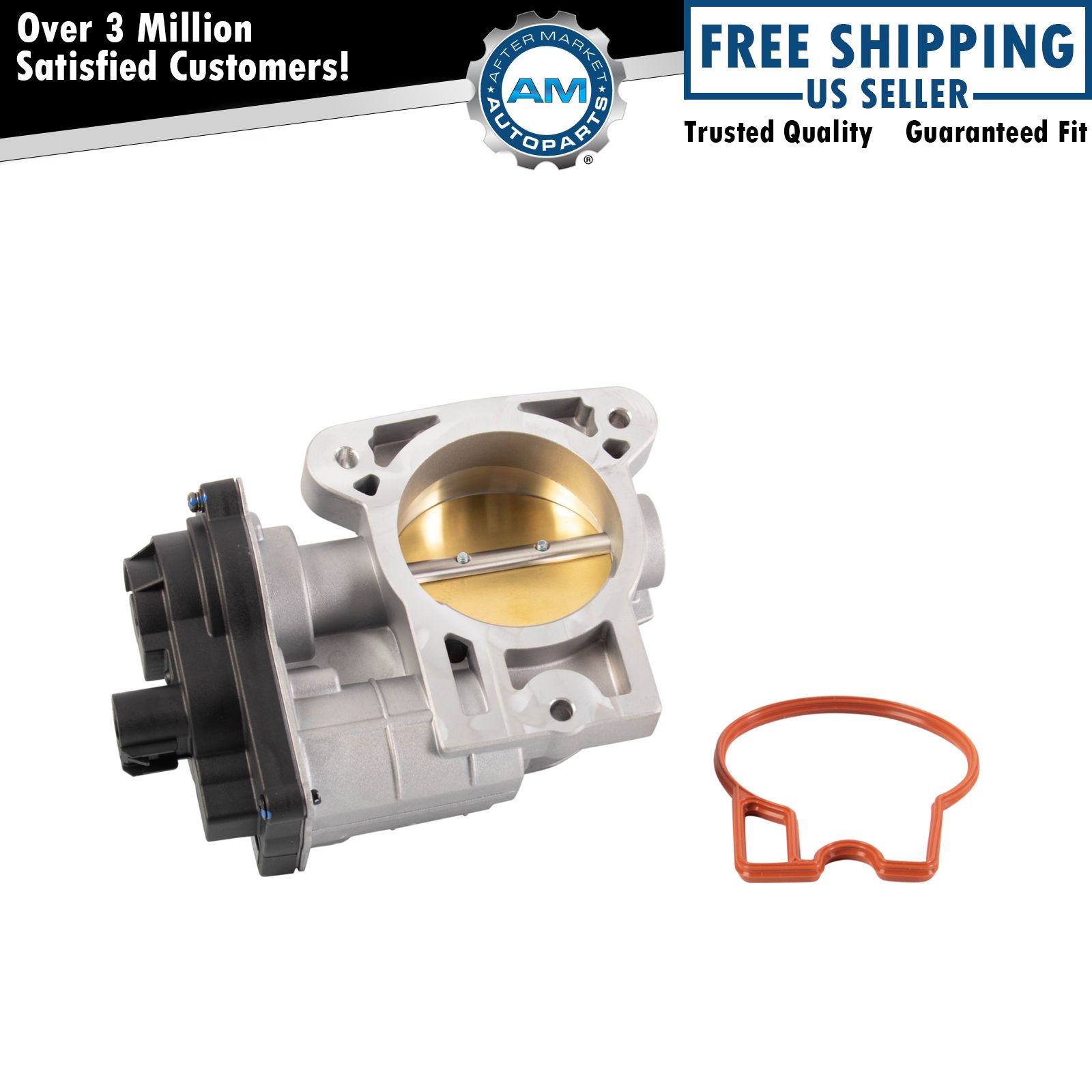 Throttle Body Assembly Fits 2002-2007 Cadillac Chevrolet GMC Hummer Buick
