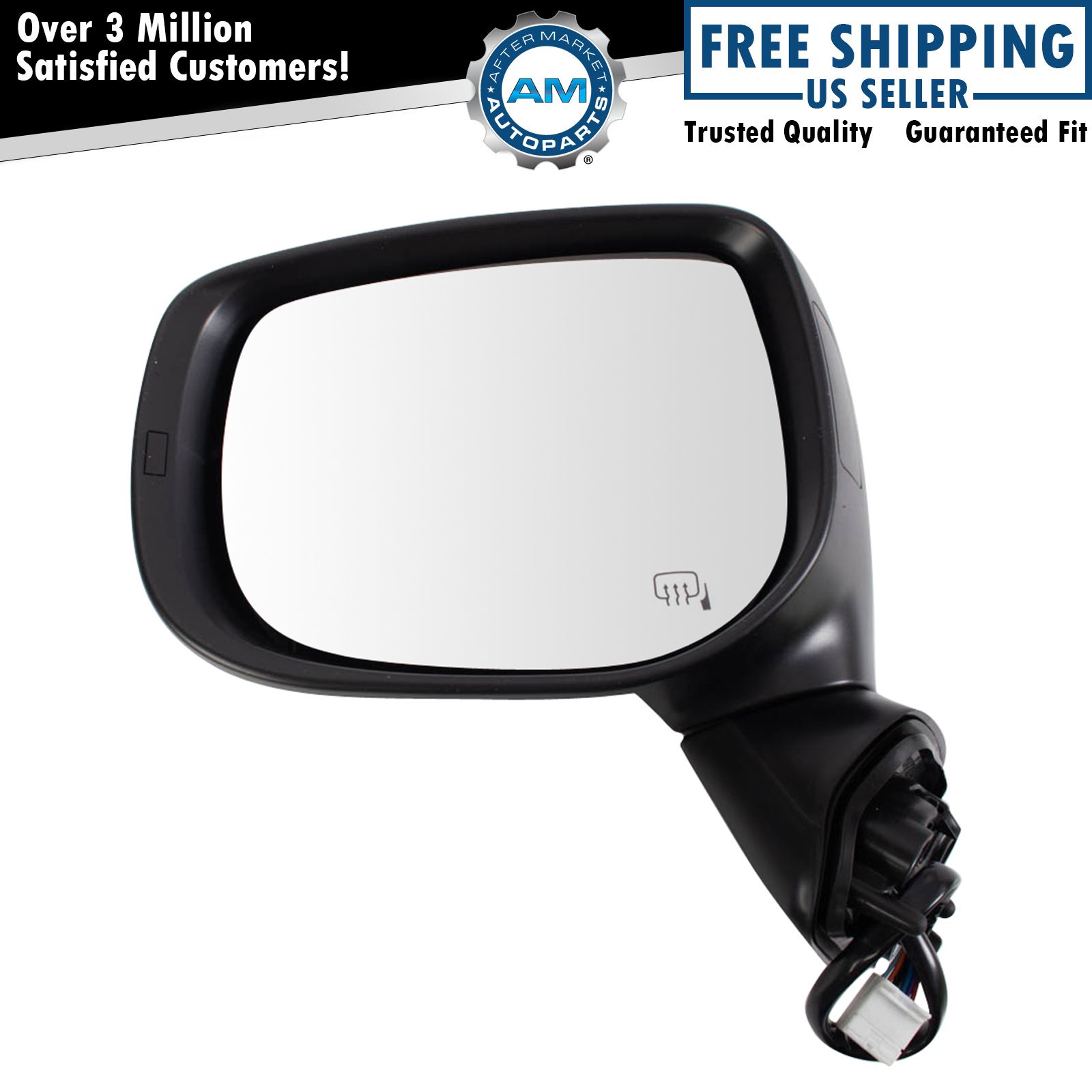 Left Mirror Fits 2019-2020 Subaru Forester