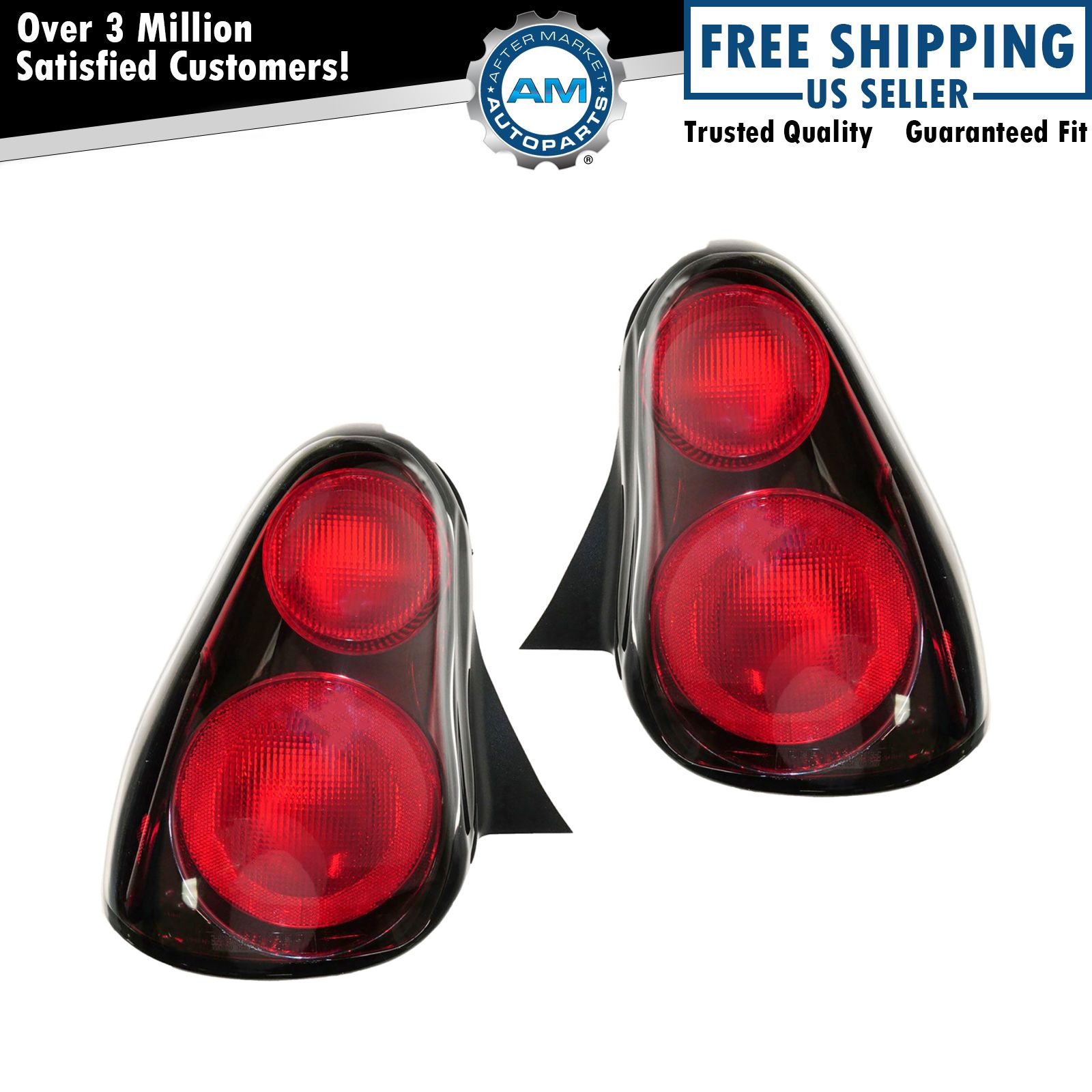 Tail Lights Set For 2000-2005 Chevrolet Monte Carlo GM2800180 GM2801180