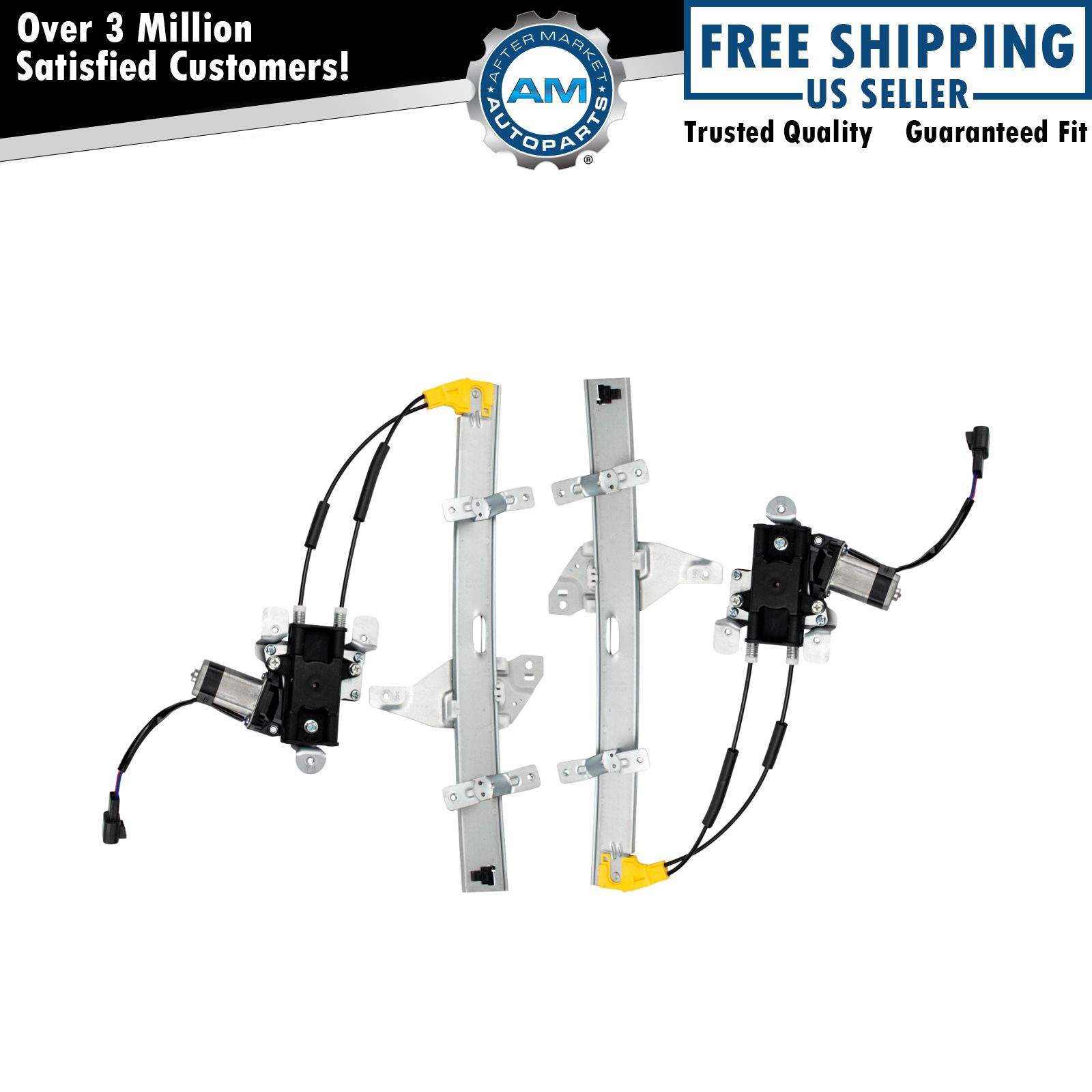 Aazon.co: Front Driver Side Power Window Regulator with otor Replaceent for Buick Century