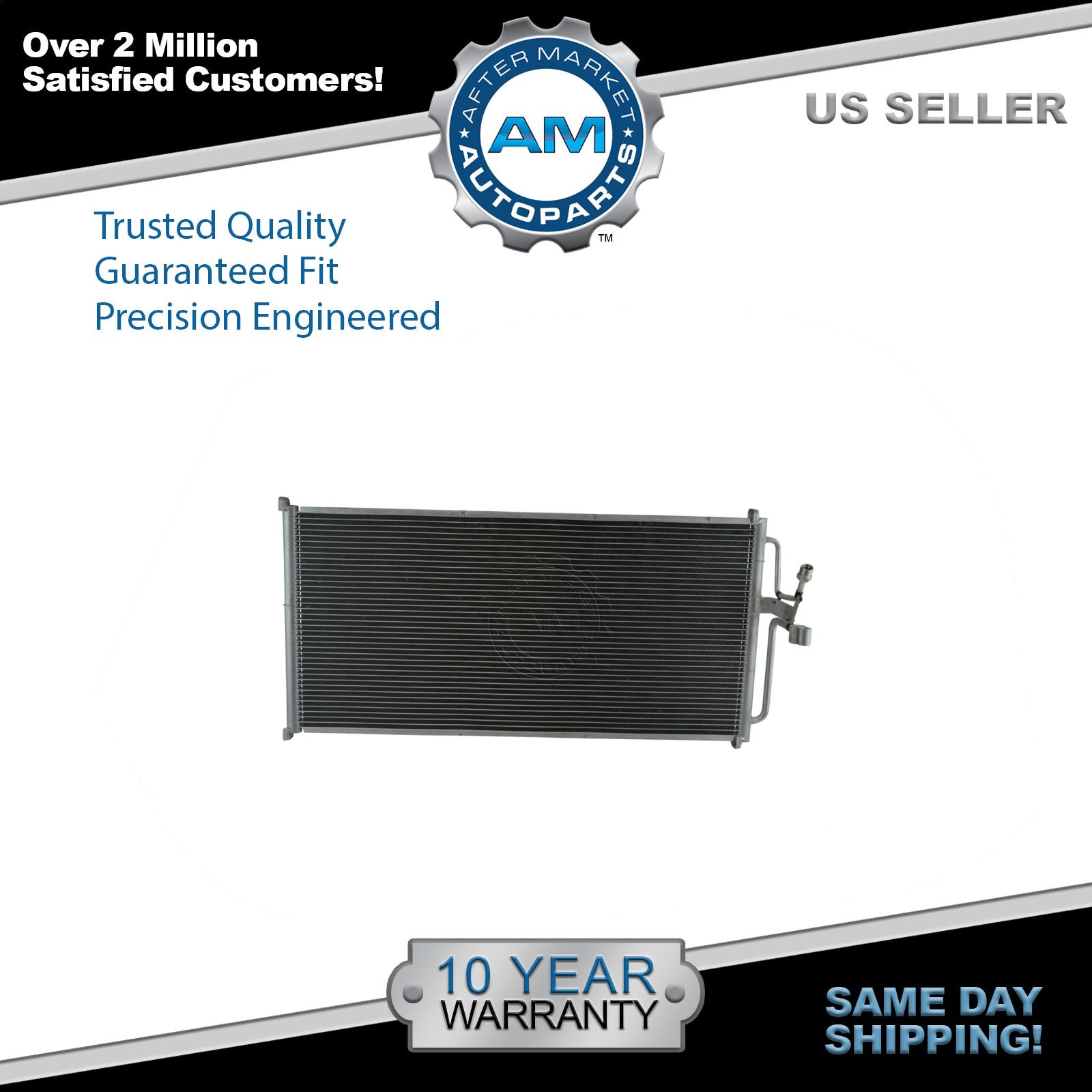 AC Condenser A//C Air Conditioning for Chevy Pontiac Oldsmobile