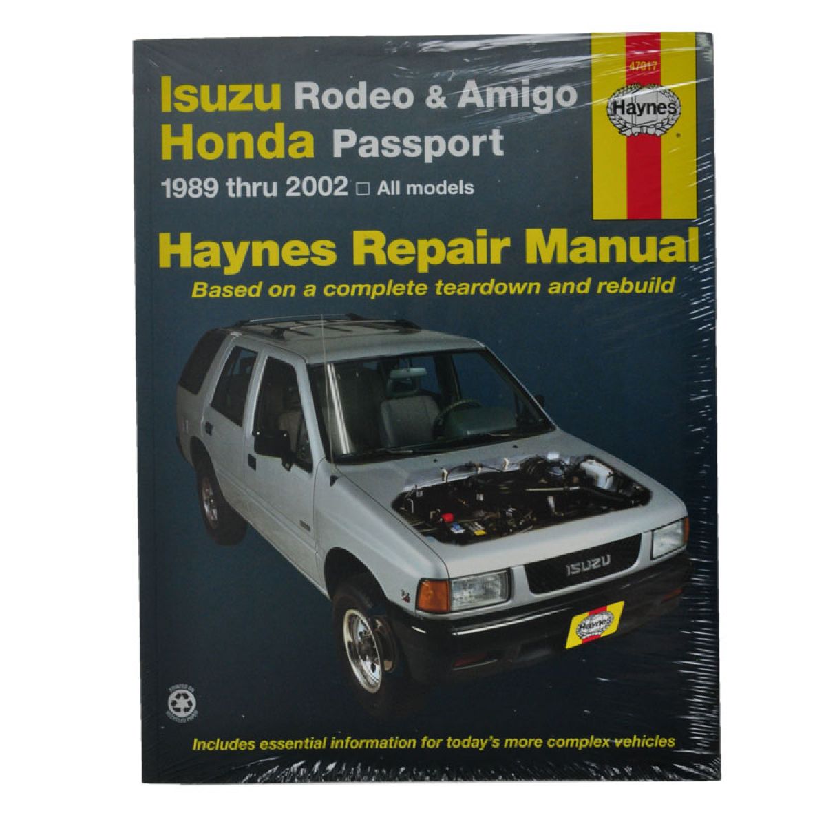 Haynes Repair Manual for Amigo Passport Rodeo 89 90 91-02