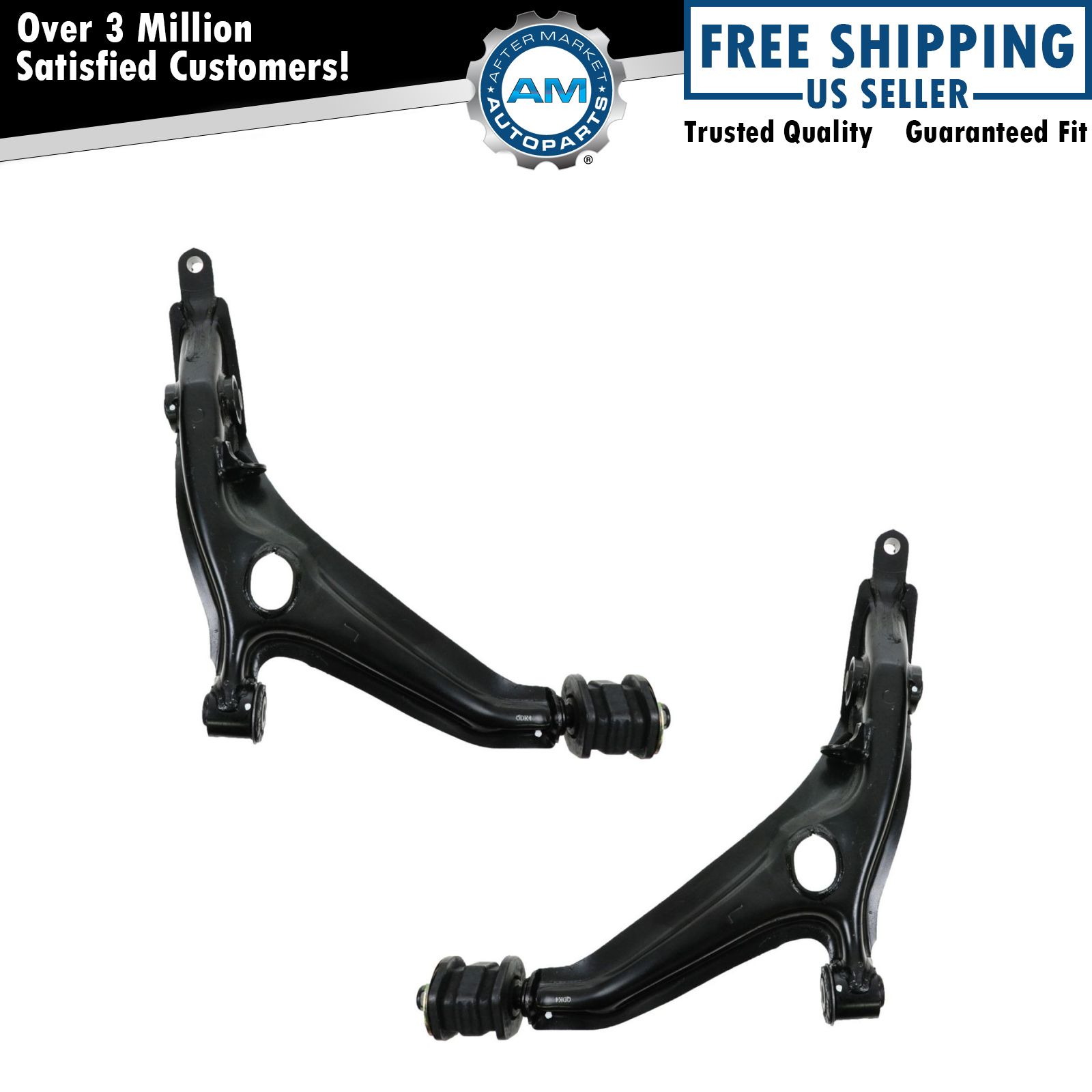 Front Lower Control Arms Left & Right Pair Set for 9701 Honda CRV eBay