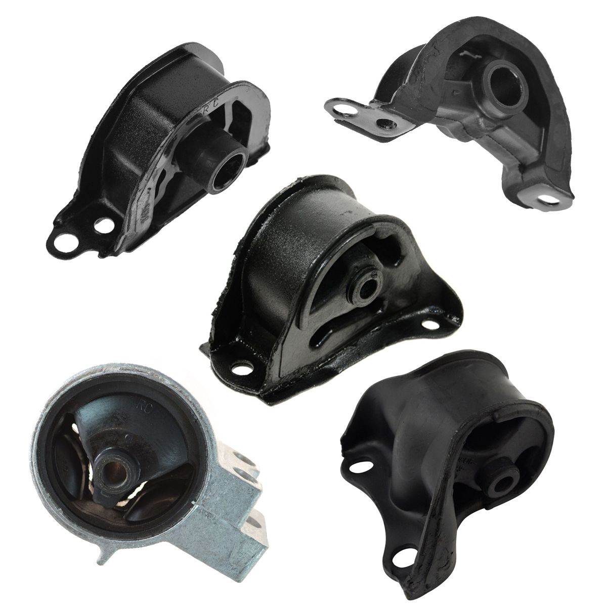 5 Piece Transmission & Engine Motor Mount Kit Set for Acura Integra