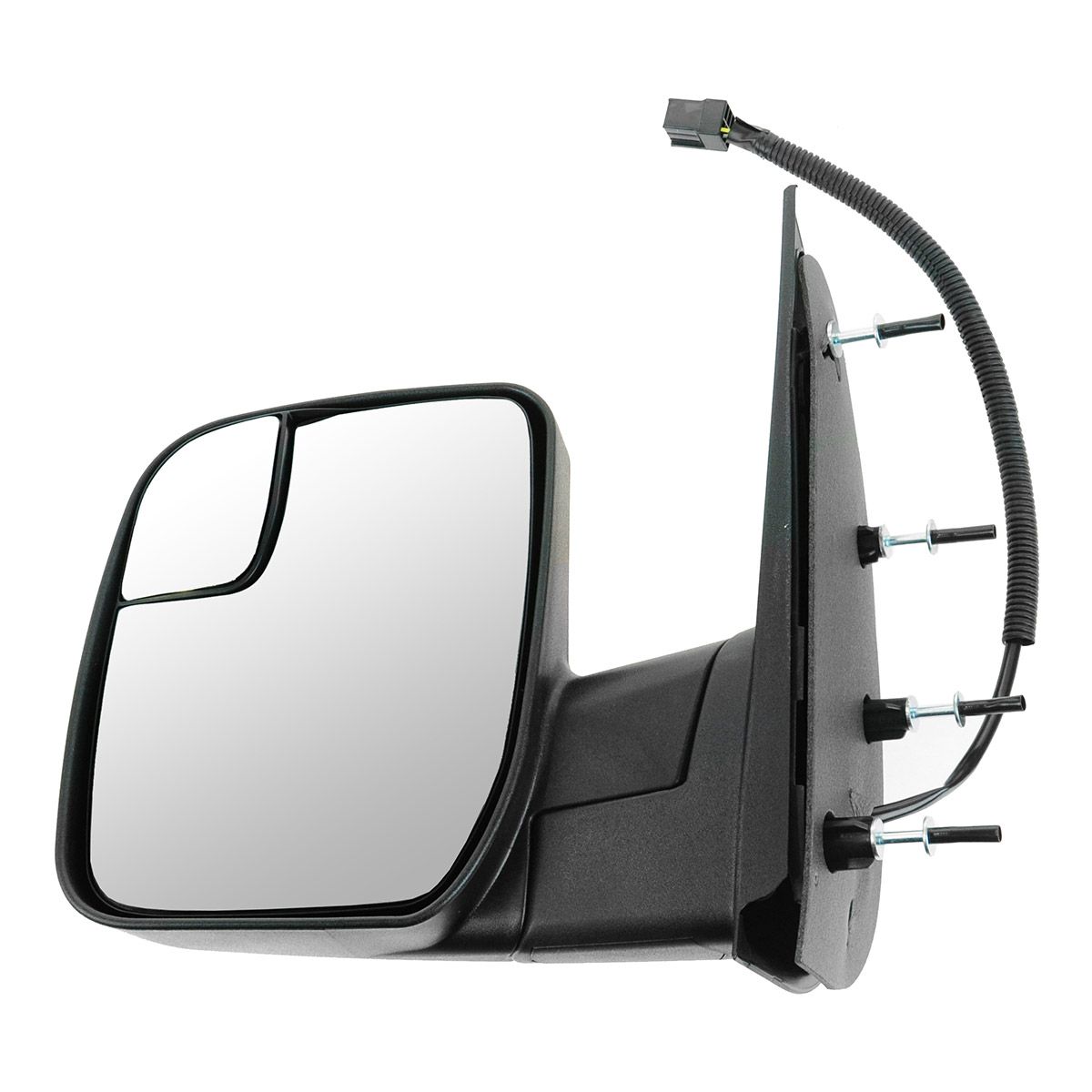 US Made Door Mirror Glass Replacement Driver Side For Mazda 3 10-12
