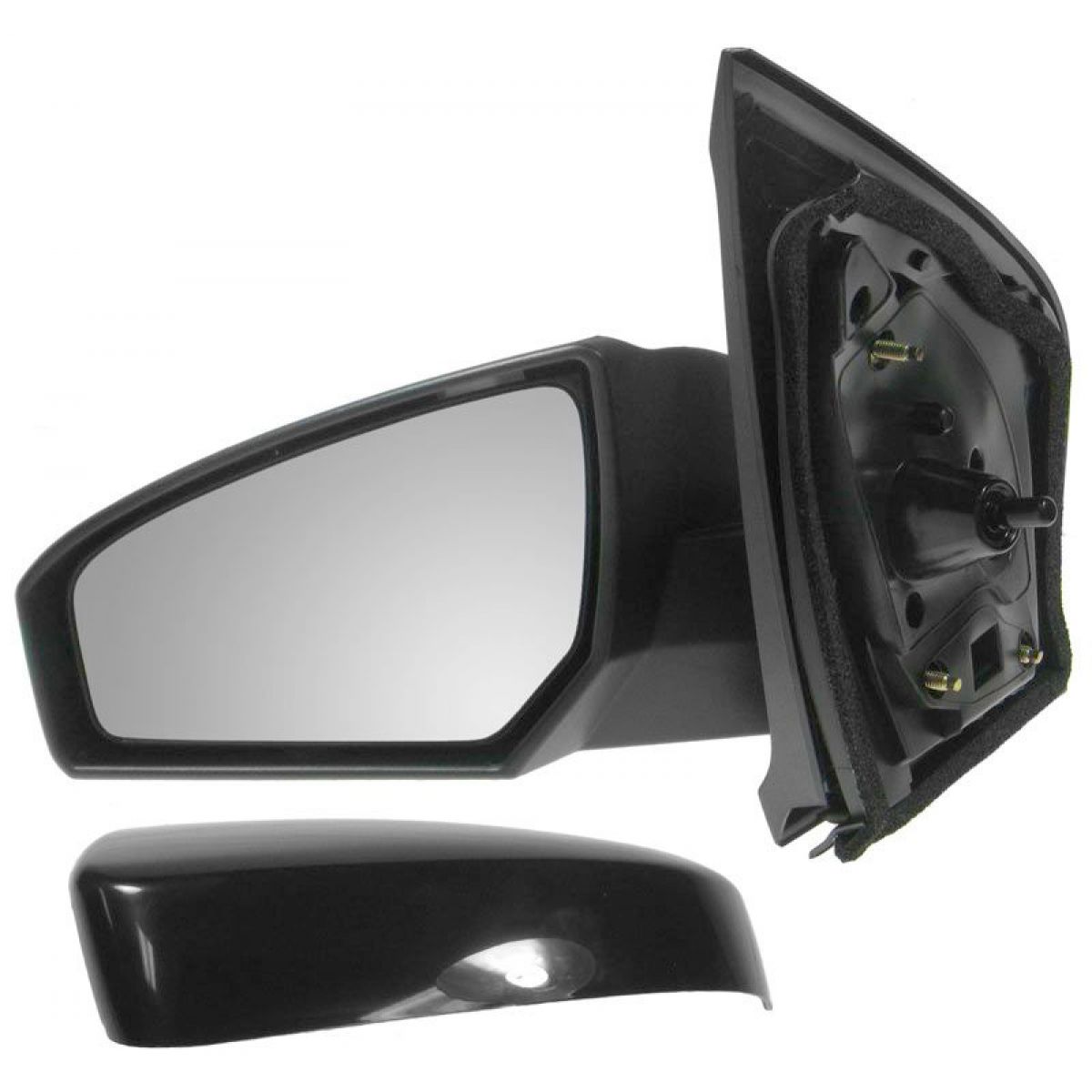 New Mirror Side View Manual Driver Left LH fits 07-12 Nissan Sentra