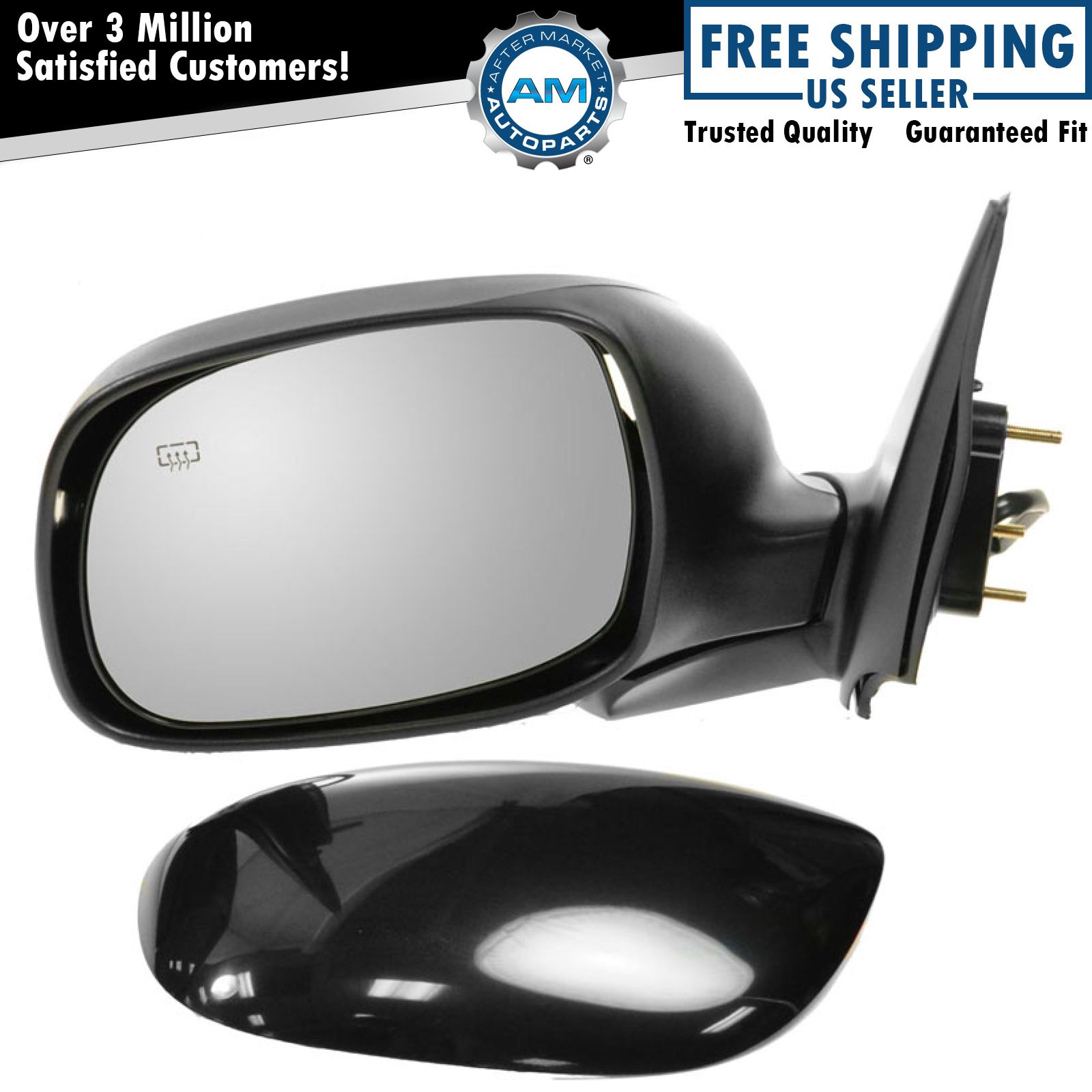Folding Power Heated Side View Mirror Driver Left LH for Tundra Sequoia Truck
