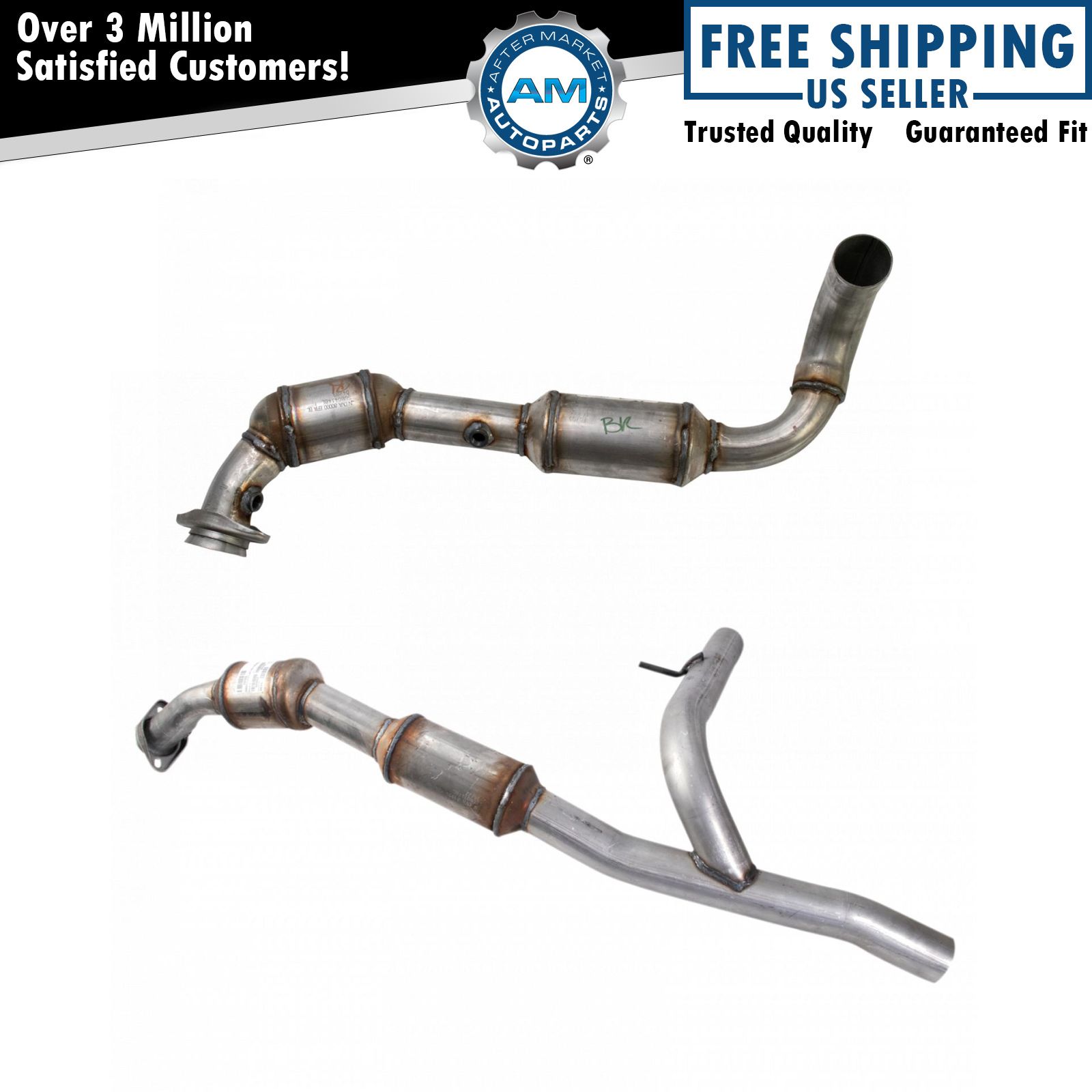 Left and Right Catalytic Converter Fits 04-08 Ford F-150 06-08 Lincoln Mark LT