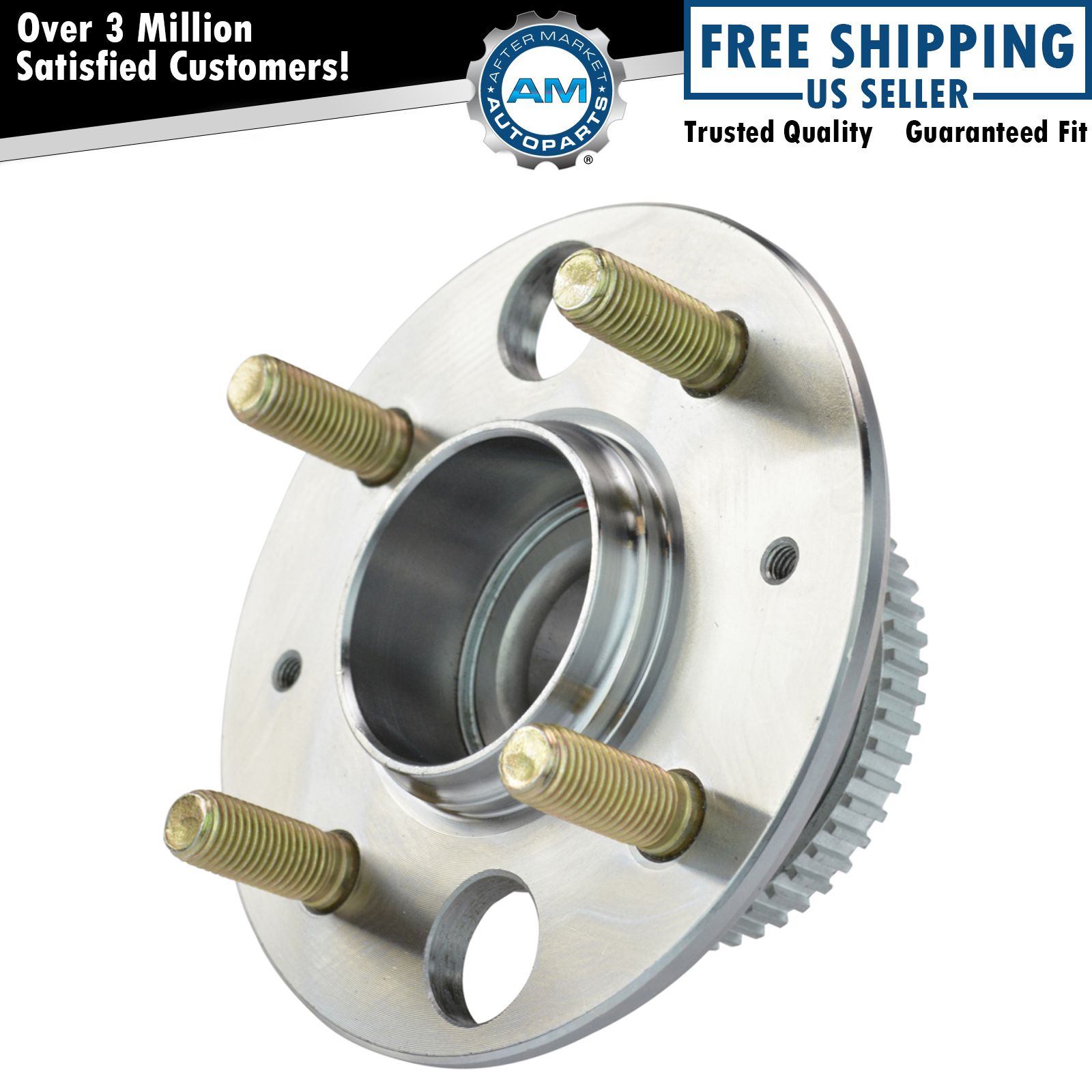 Rear Wheel Hub & Bearing Assembly for Acura Civic Integra Del Sol w/ ABS