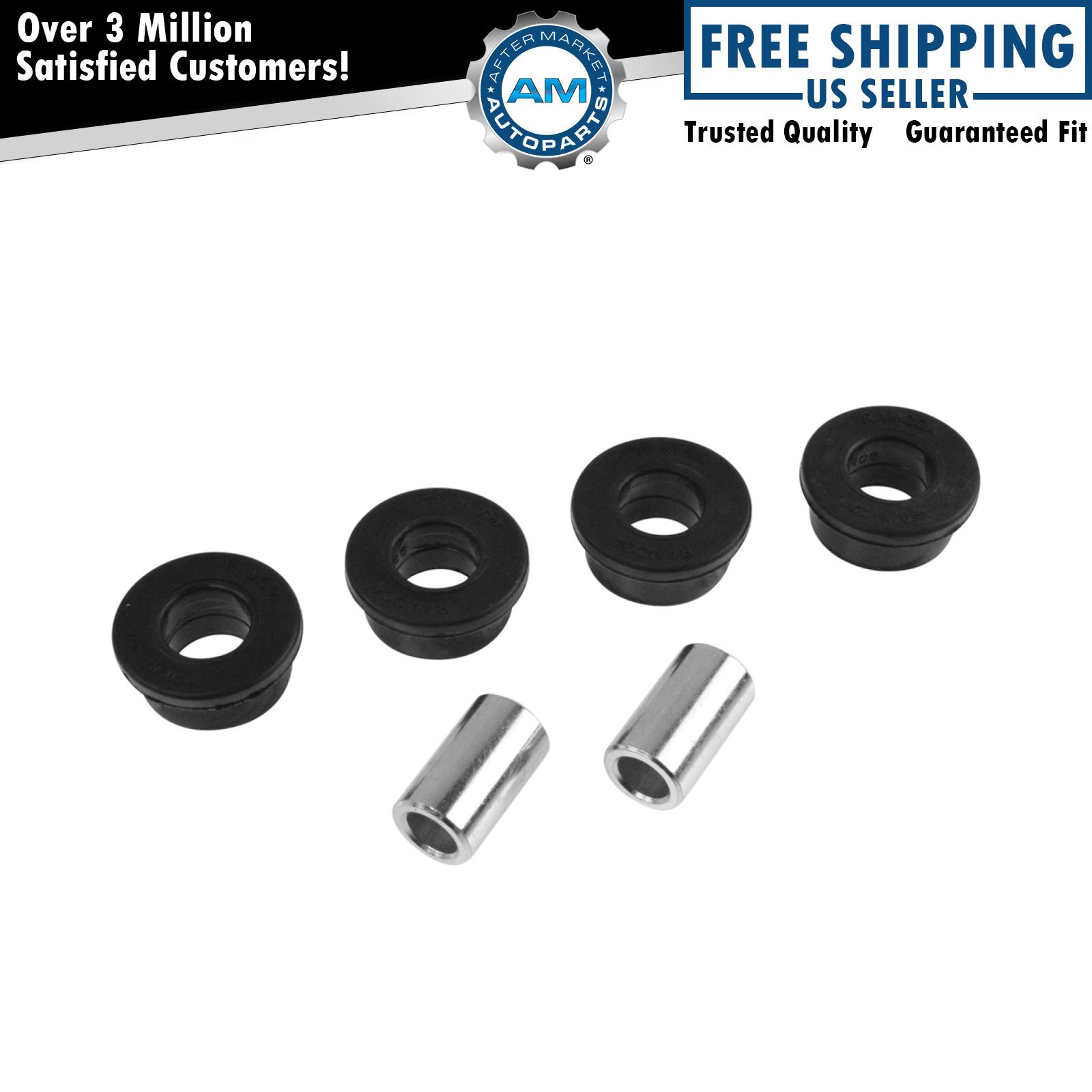 Front Suspension Track Bar Bushing Kit Pair Set of 2 for Dodge Ram Pickup Truck