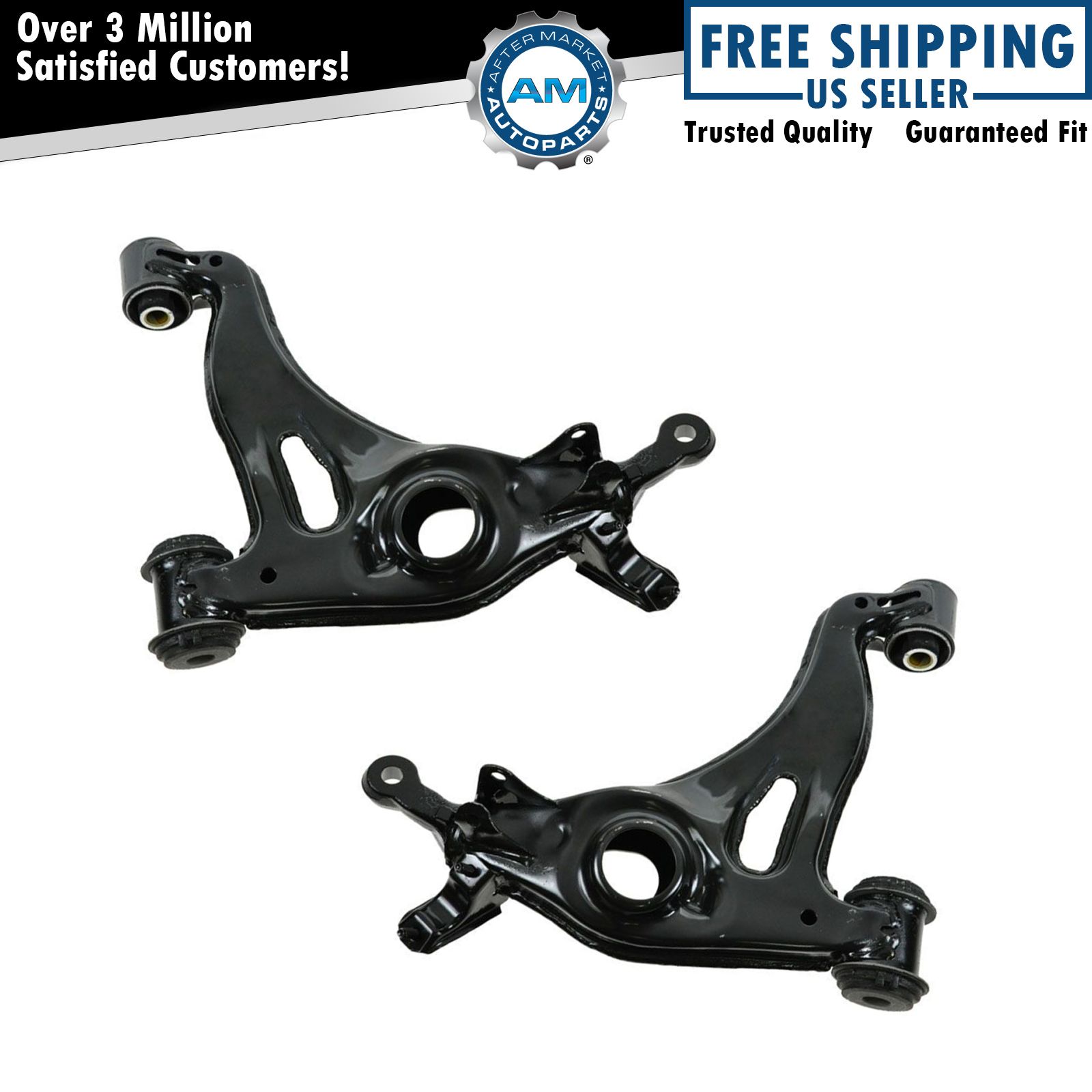 Front Lower Control Arms Pair Set of 2 L & R for Mercedes Benz C-Class CLK SLK