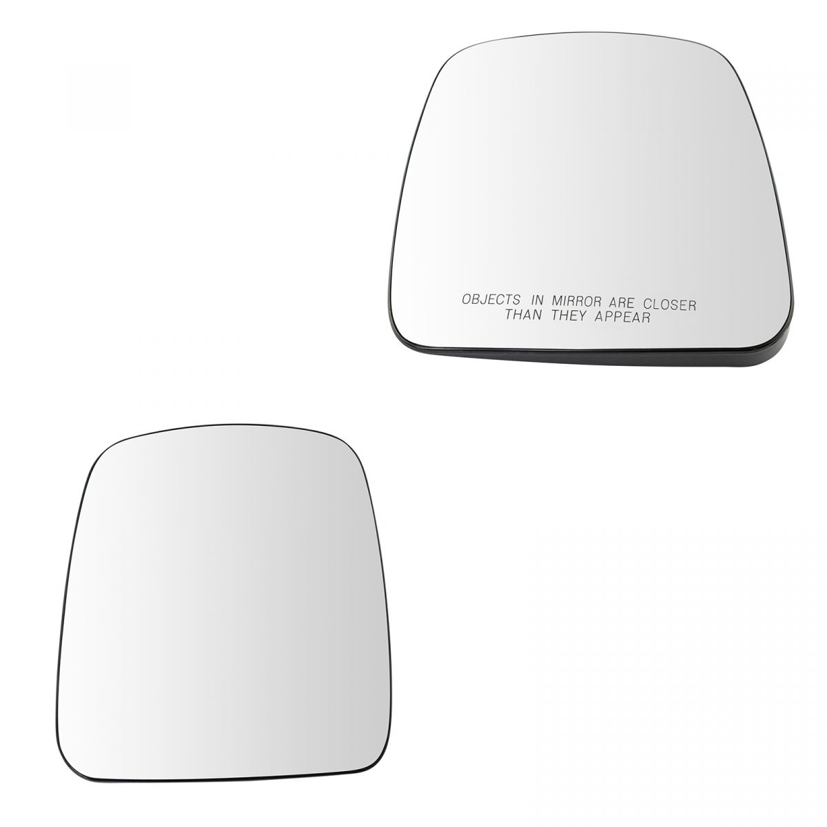 Exterior Side View Mirror Glass Power Heated LH RH Kit Pair for GM Van eBay