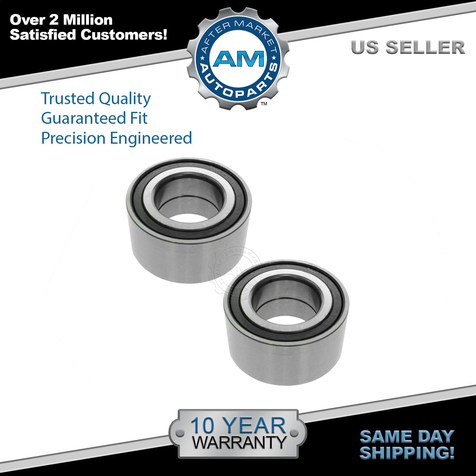 Wheel Hub Bearings Front Left & Right Pair Set for 0208 Jaguar XType