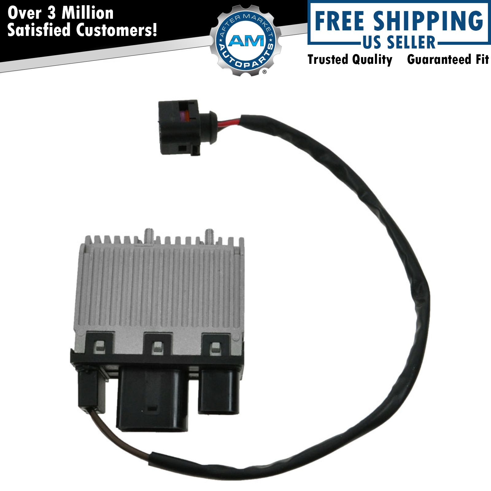 Radiator Cooling Fan Control Module For Audi A4 A6 S4 Vw