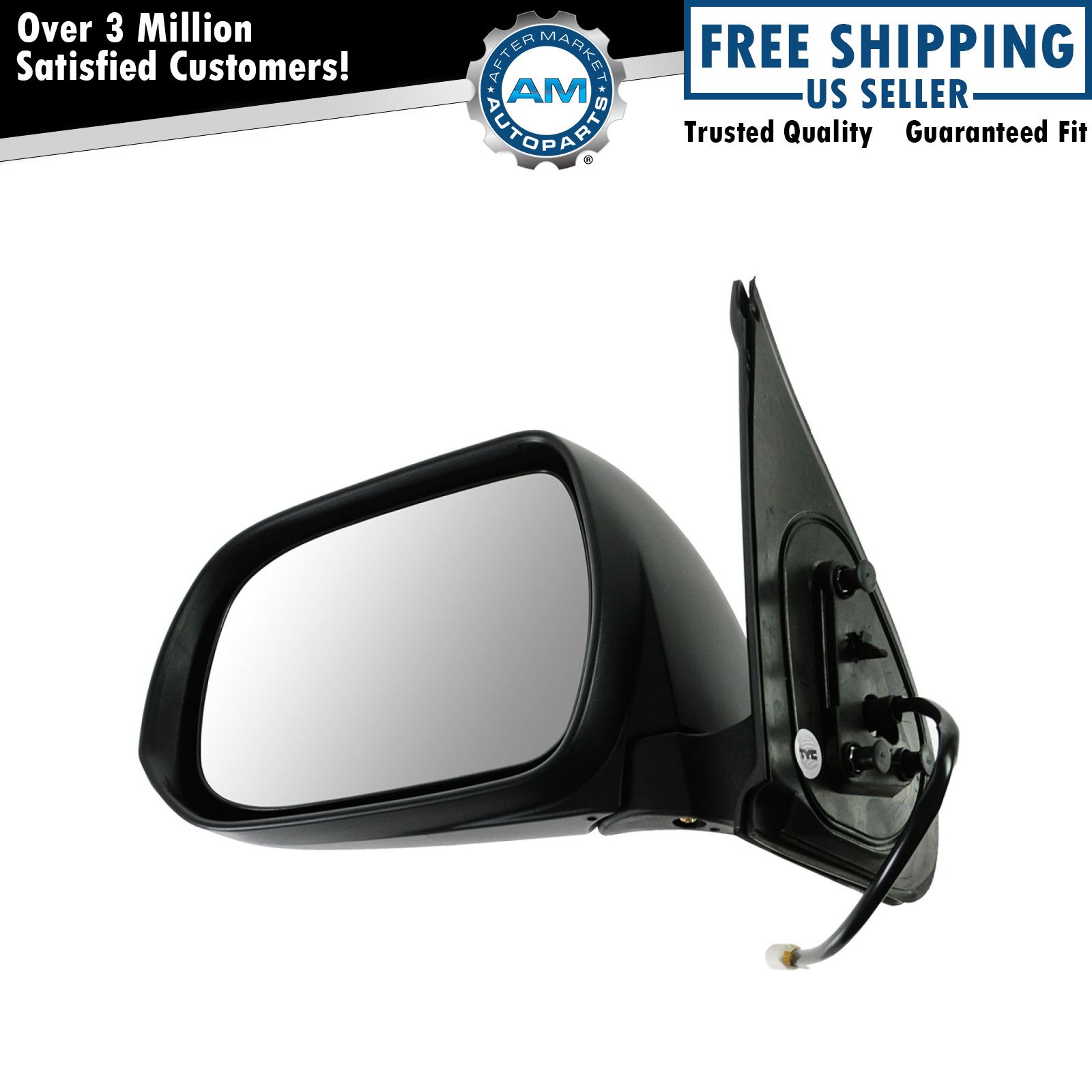 Left Driver Side View Mirror Fits 2012-2015 Toyota Tacoma
