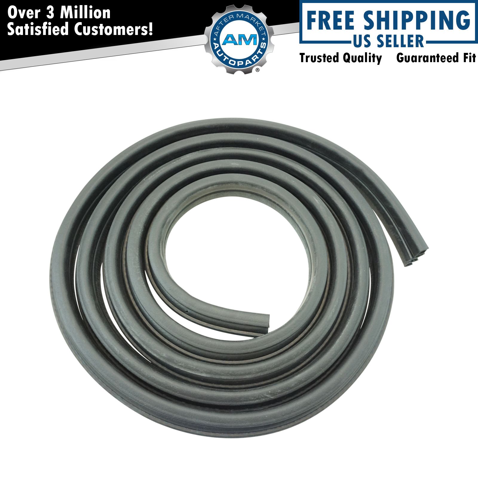 Front Body Mounted Door Weatherstrip Seal LH or RH for Ford Pickup Truck New