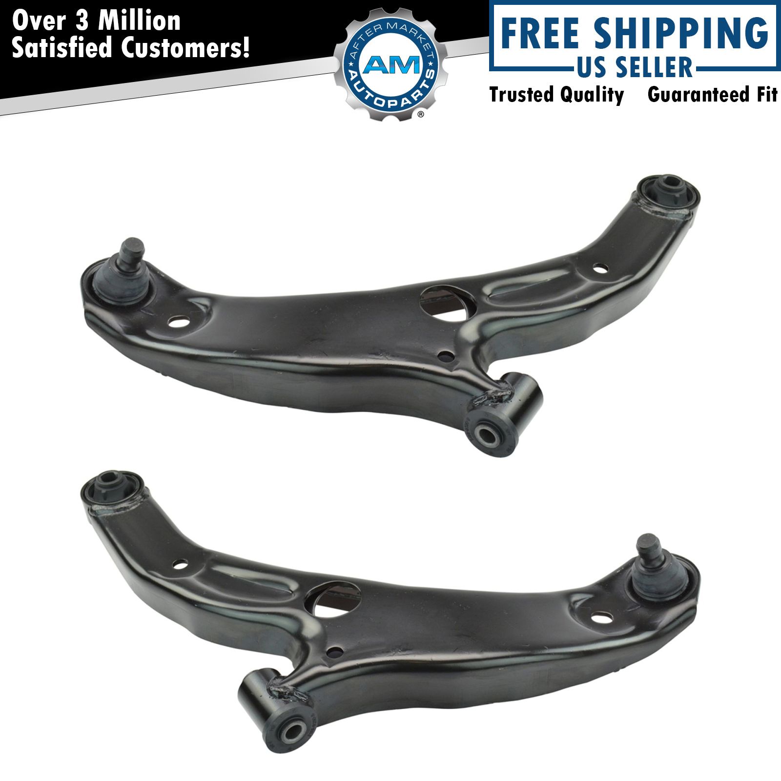 Control Arm & Balljoint Ball Joint Front Lower Pair Set for 99-03 Mazda Protege