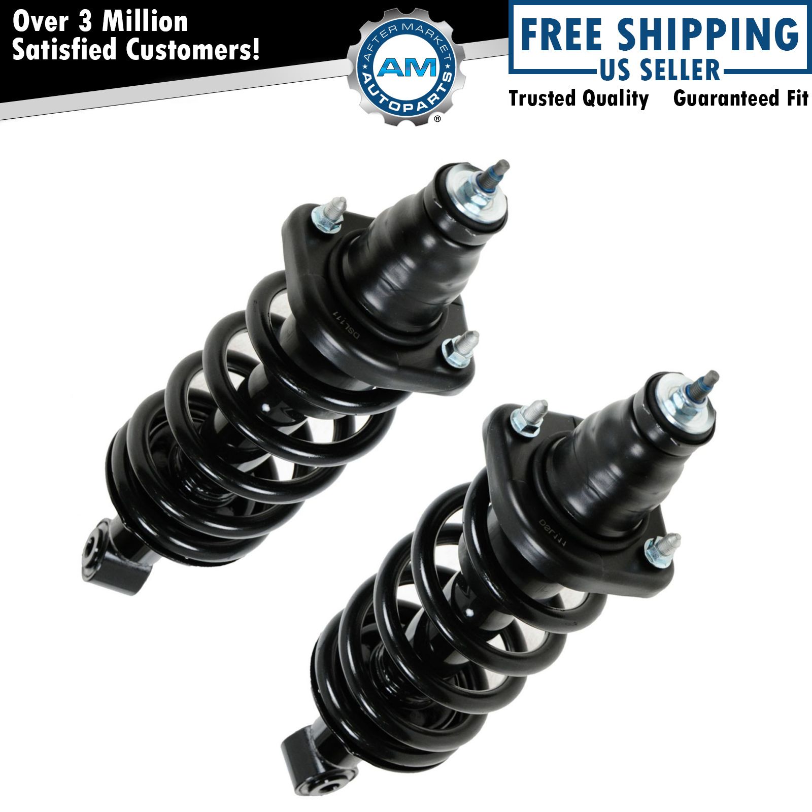 Strut & Spring Assembly Rear Left LH & Right RH Pair Set Kit for 02-06 Honda CRV