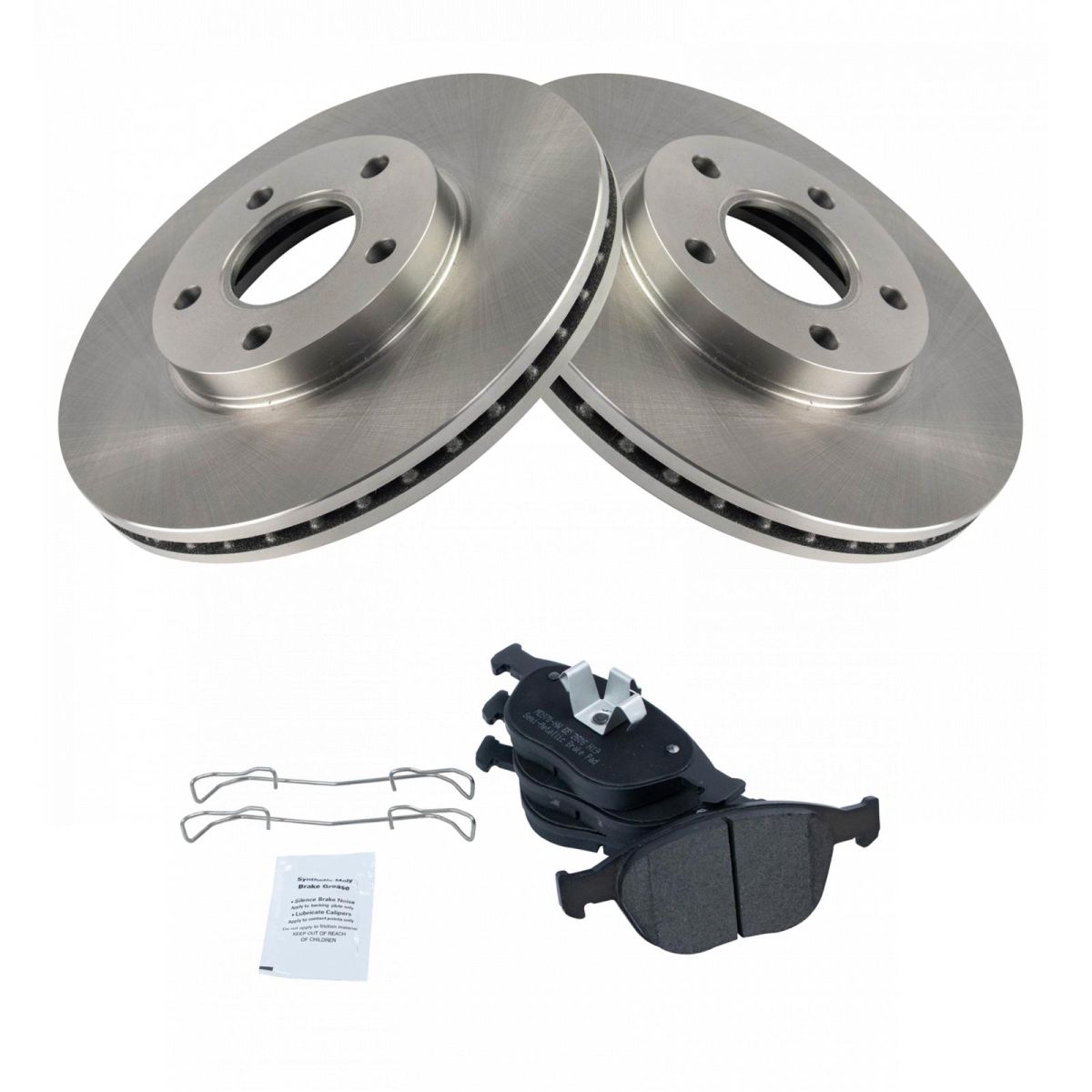 Front Brake Pads & Rotor Kit Fits 2010-2013 Ford Transit Connect
