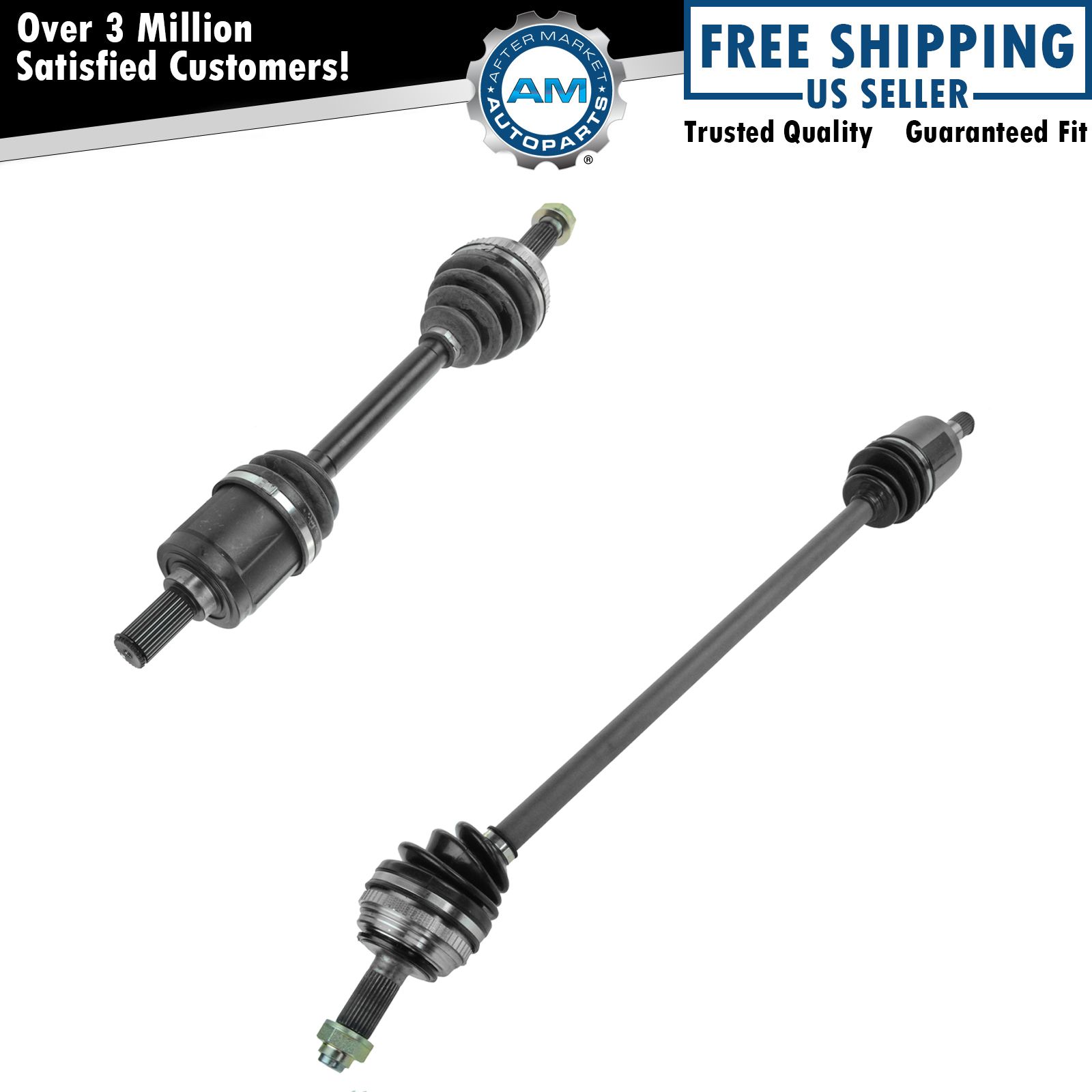 Front CV Axle Shaft Set For 1990-1993 Honda Accord