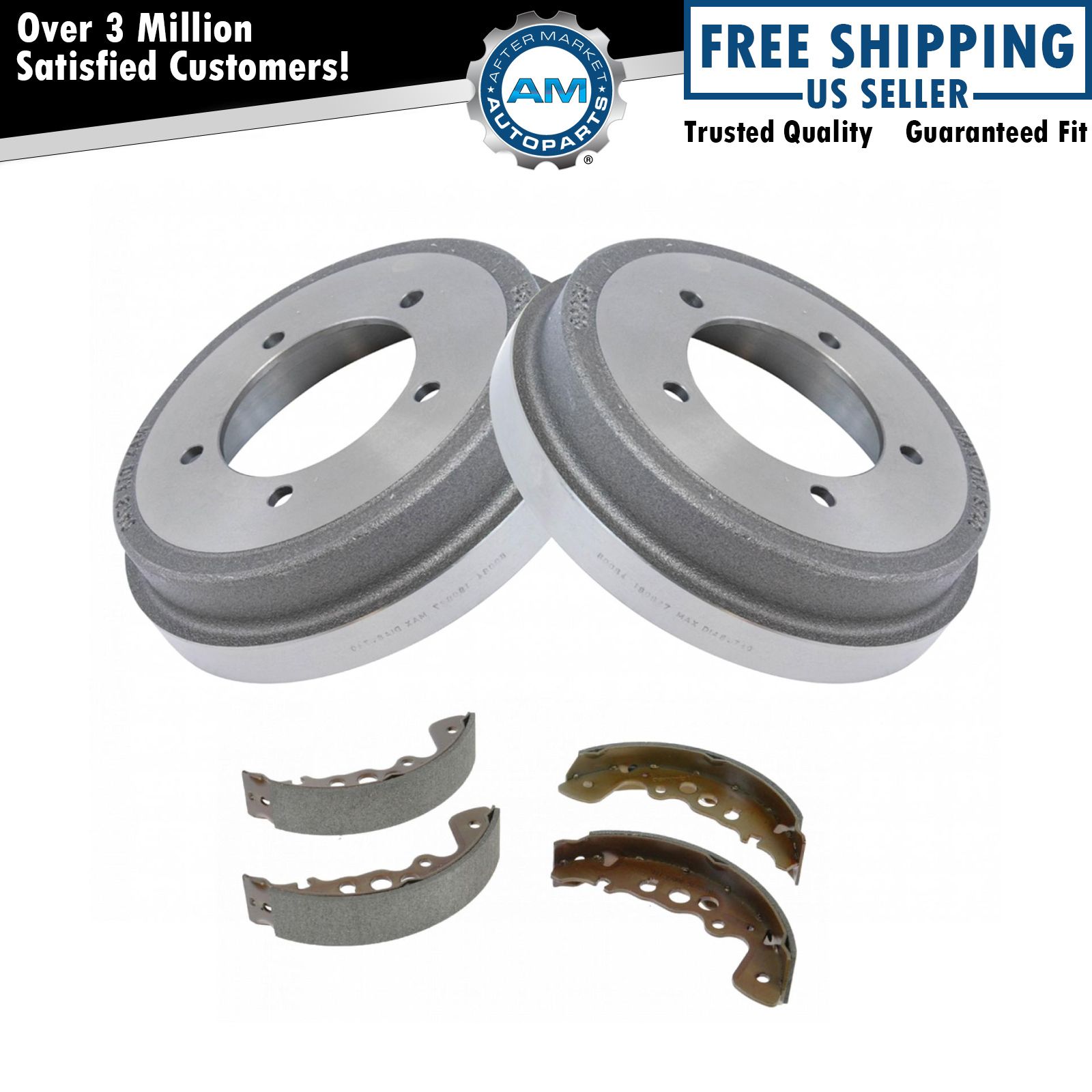 Rear Brake Shoe & Drum Kit Set for Chevy Tracker Suzuki Grand Vitara