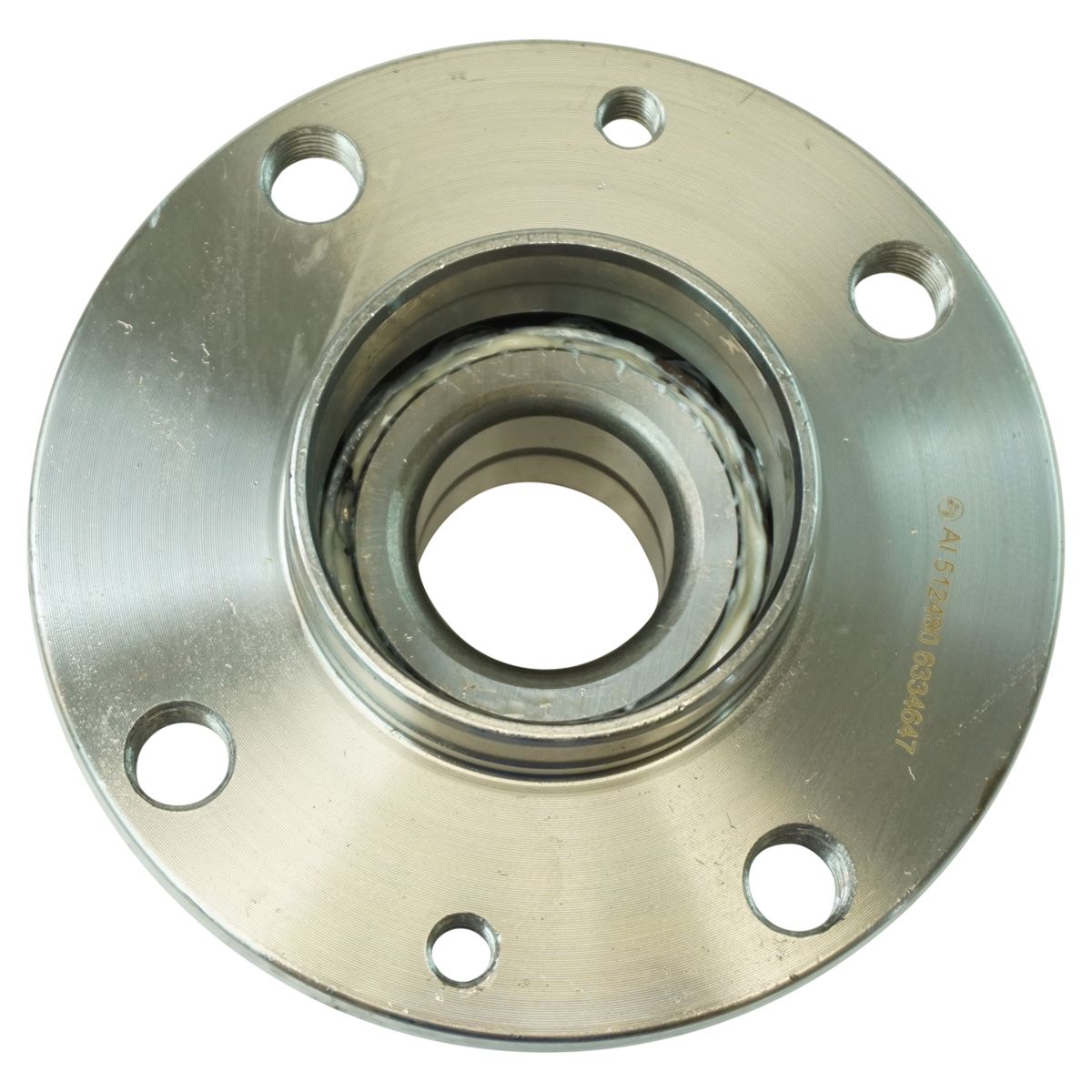 Driver & Passenger Side Rear Wheel Bearing Hub Assembly Pair for Fiat