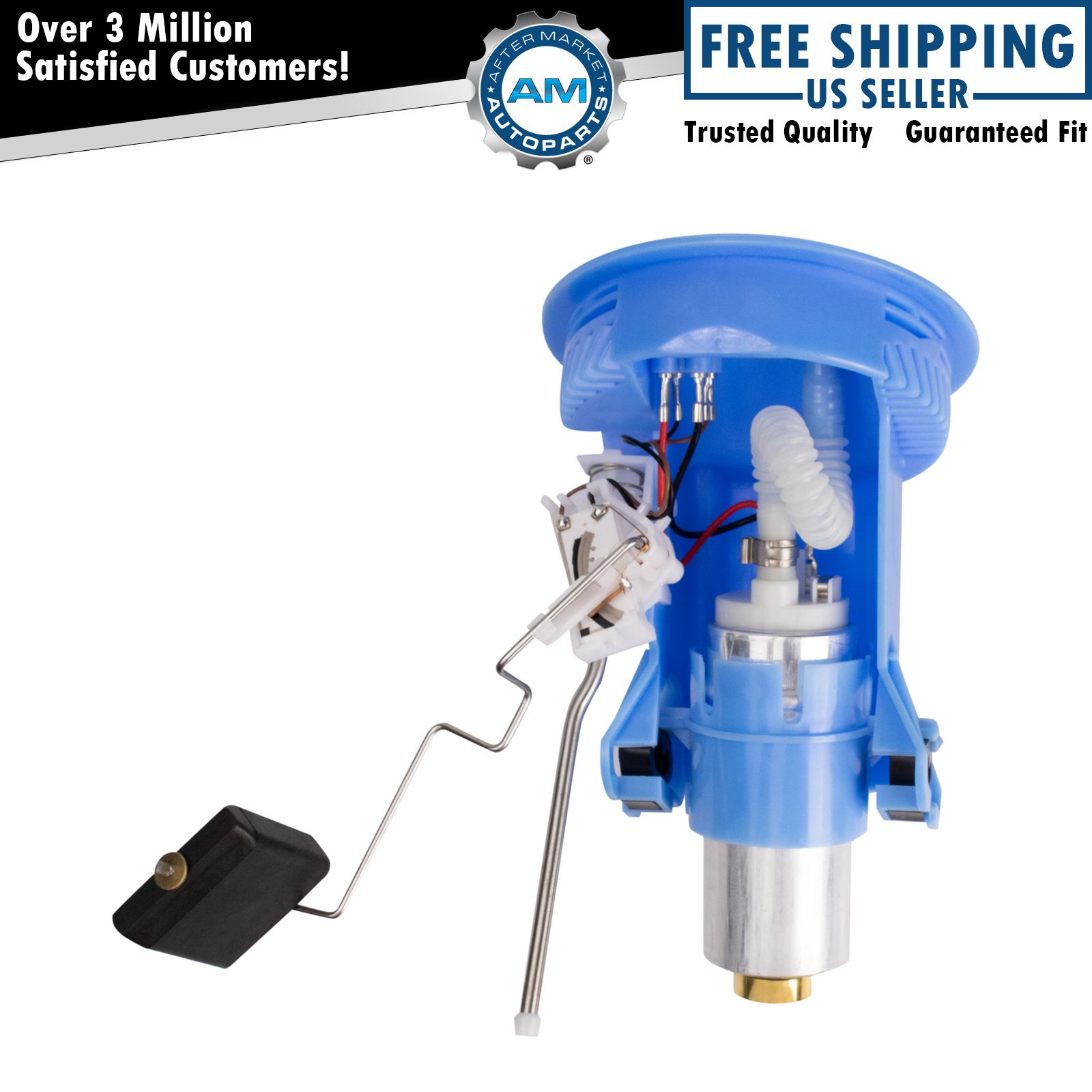 Blue Top Fuel Pump Assembly Module RH Side for BMW 320i 323i 325i 328i ...