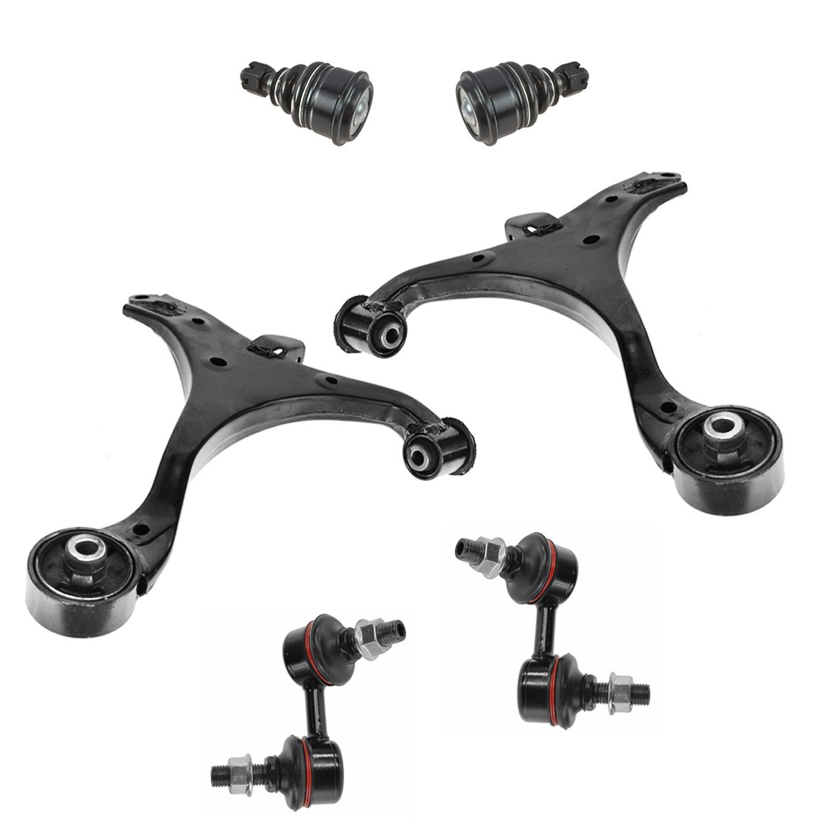 For 01 2002 2003 2004 2005 Honda Civic Control Arm Ball Joint 6pc