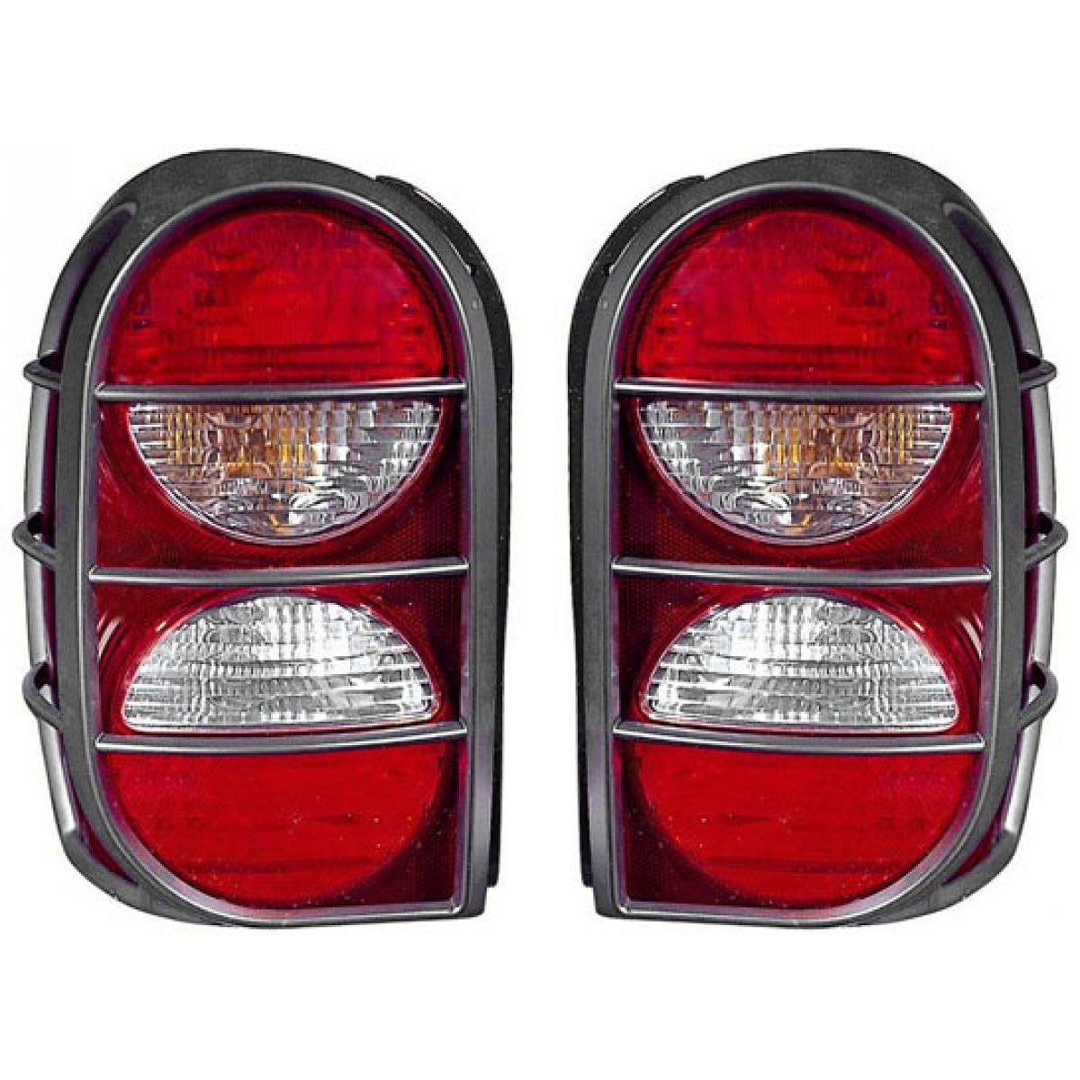 For Honda Pilot 03 04 05 06 07 08 Rear Tail Light Lamp Pair
