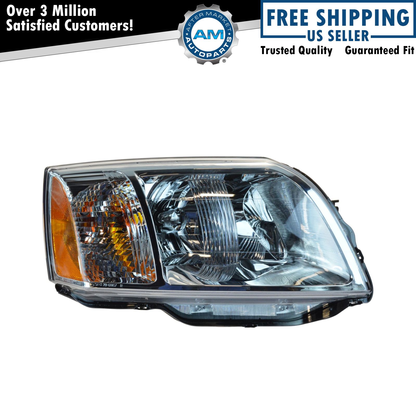Right Headlight Assembly For 2004-2008 Mitsubishi Endeavor MI2503137