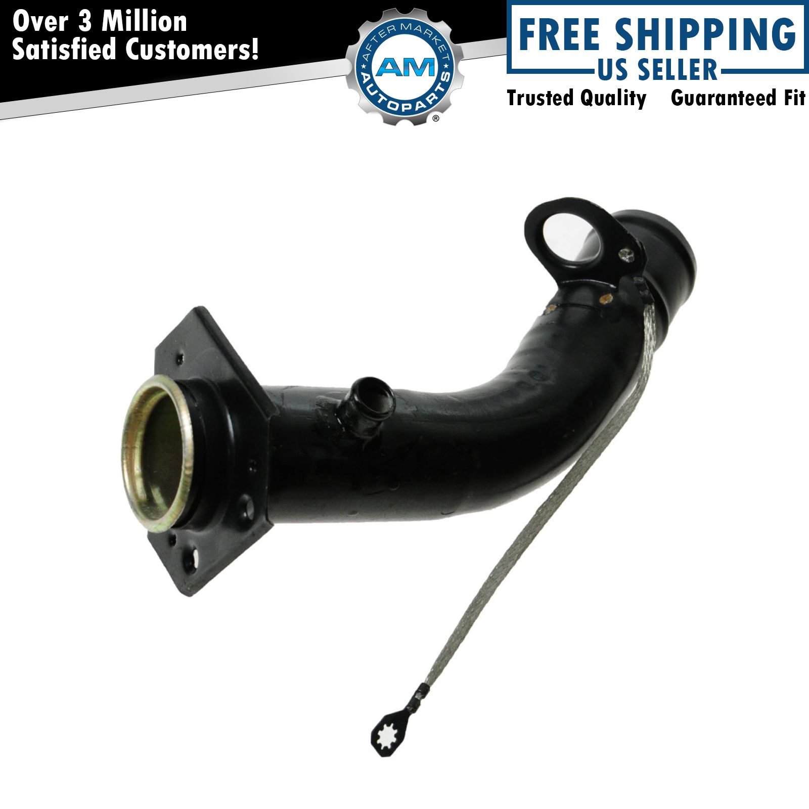 Diesel Fuel Tank Filler Neck Hose Pipe for 88-00 Chevy GMC Pickup Truck