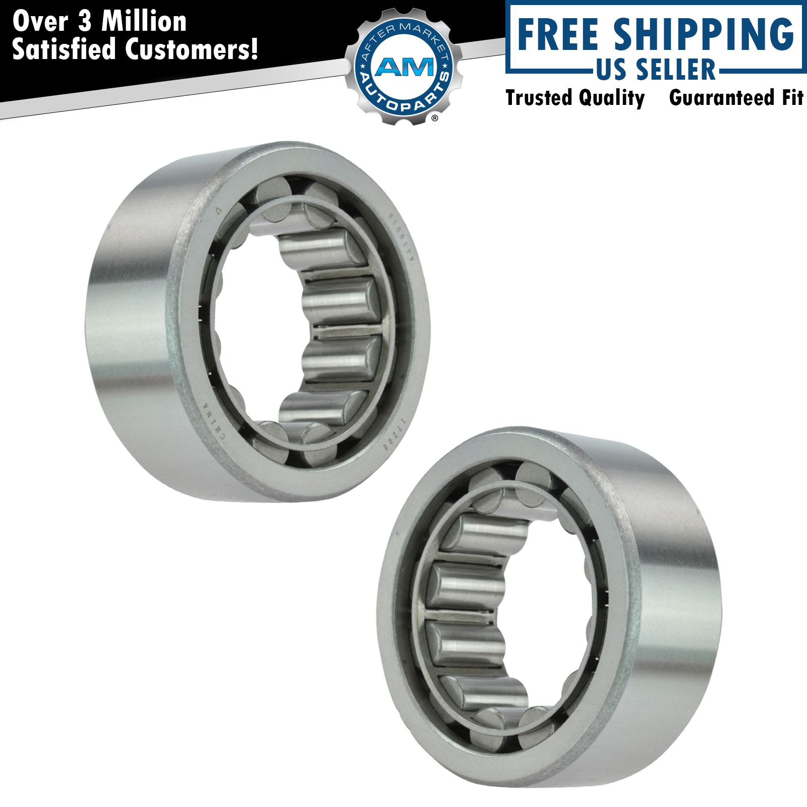 Axle Shaft Wheel Bearing Rear Pair Set for GM Dodge Ford with NEW