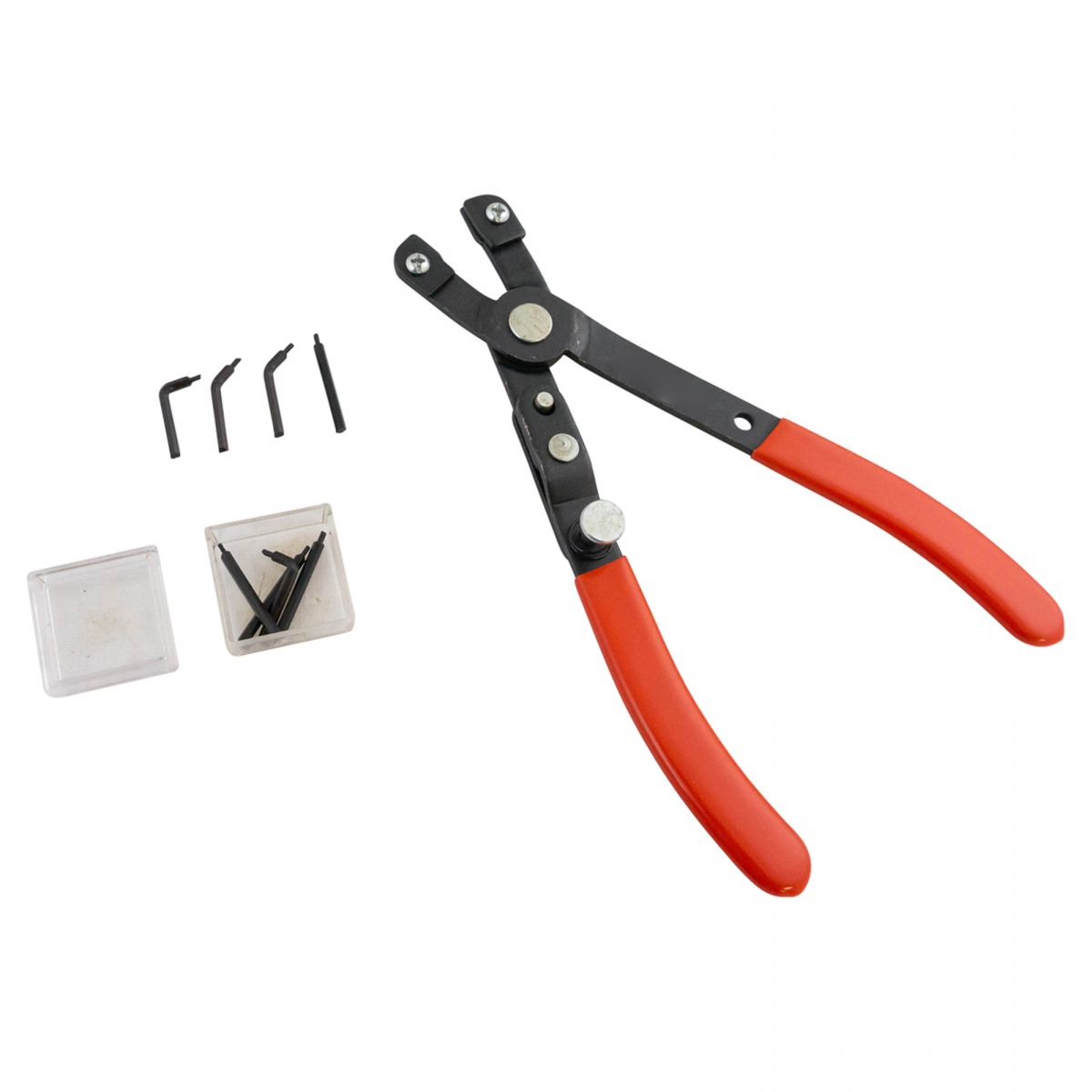Deluxe Snap Ring Pliers Reversible Internal or External w/ Assorted ...