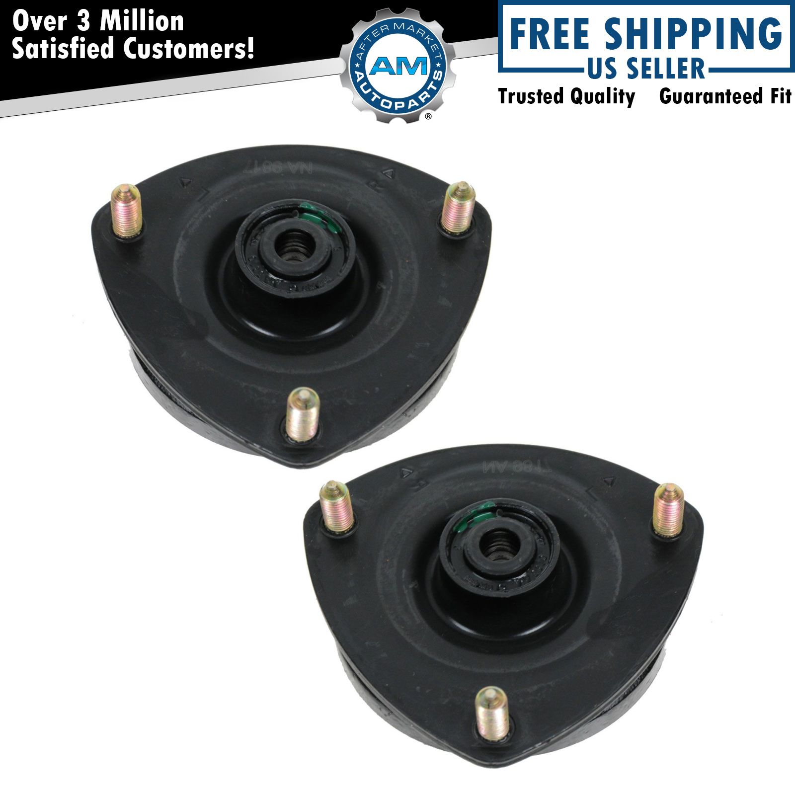Front Upper Strut Mount Kit With Plate & Bearing For Honda Civic, RSX, EL 2002-2006