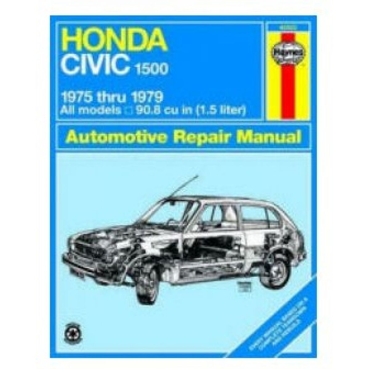 Haynes Repair Manual for 1975-1979 Honda Civic 1500