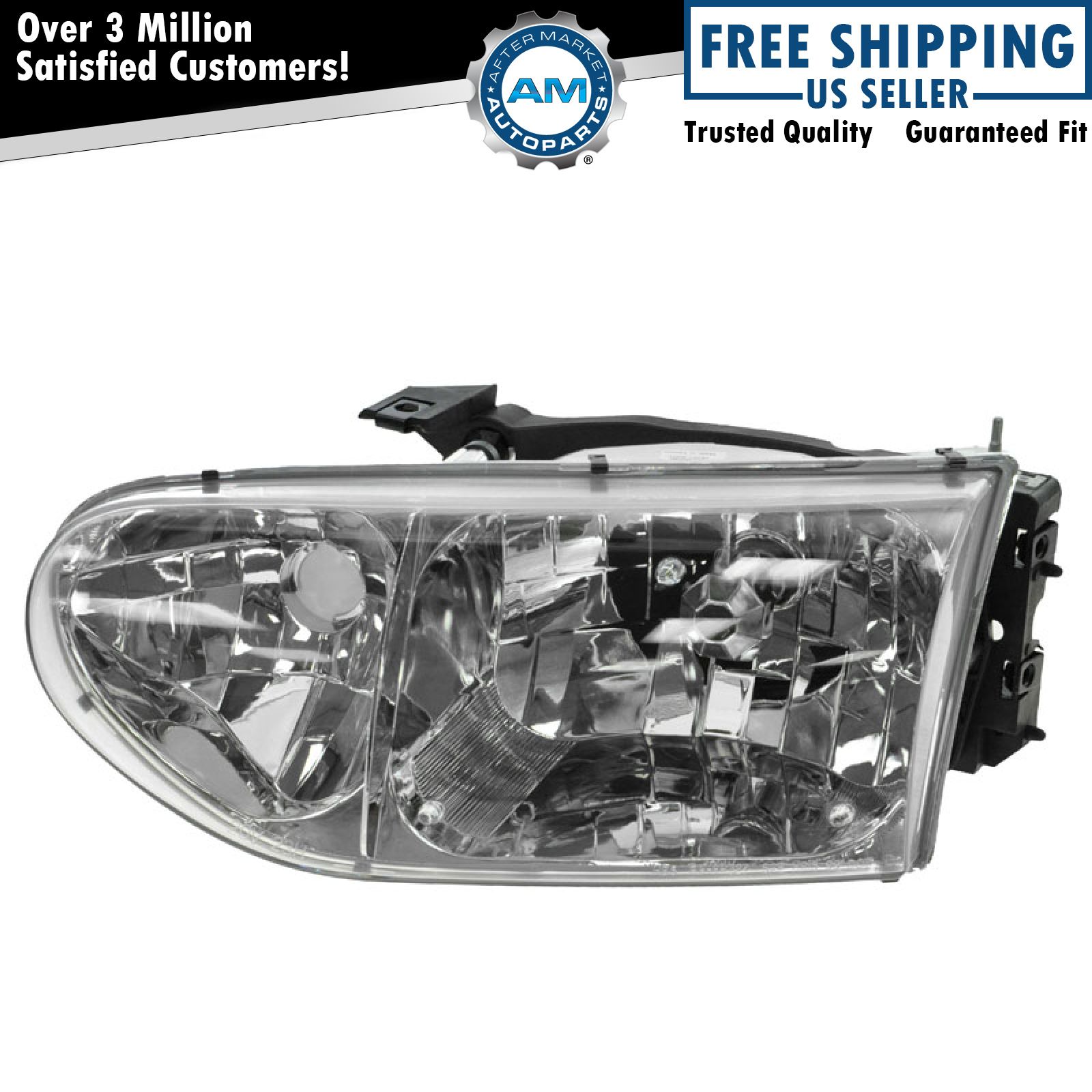 Headlight Headlamp LH Left Driver Side For 9900 Nissan Quest Villager